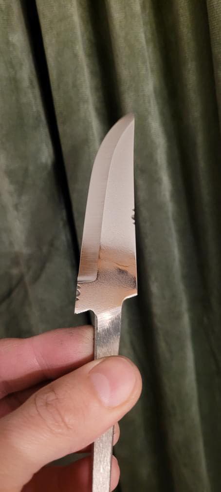 Hand-forged knife blade Halvor Jøntvedt HJ4 Stainless