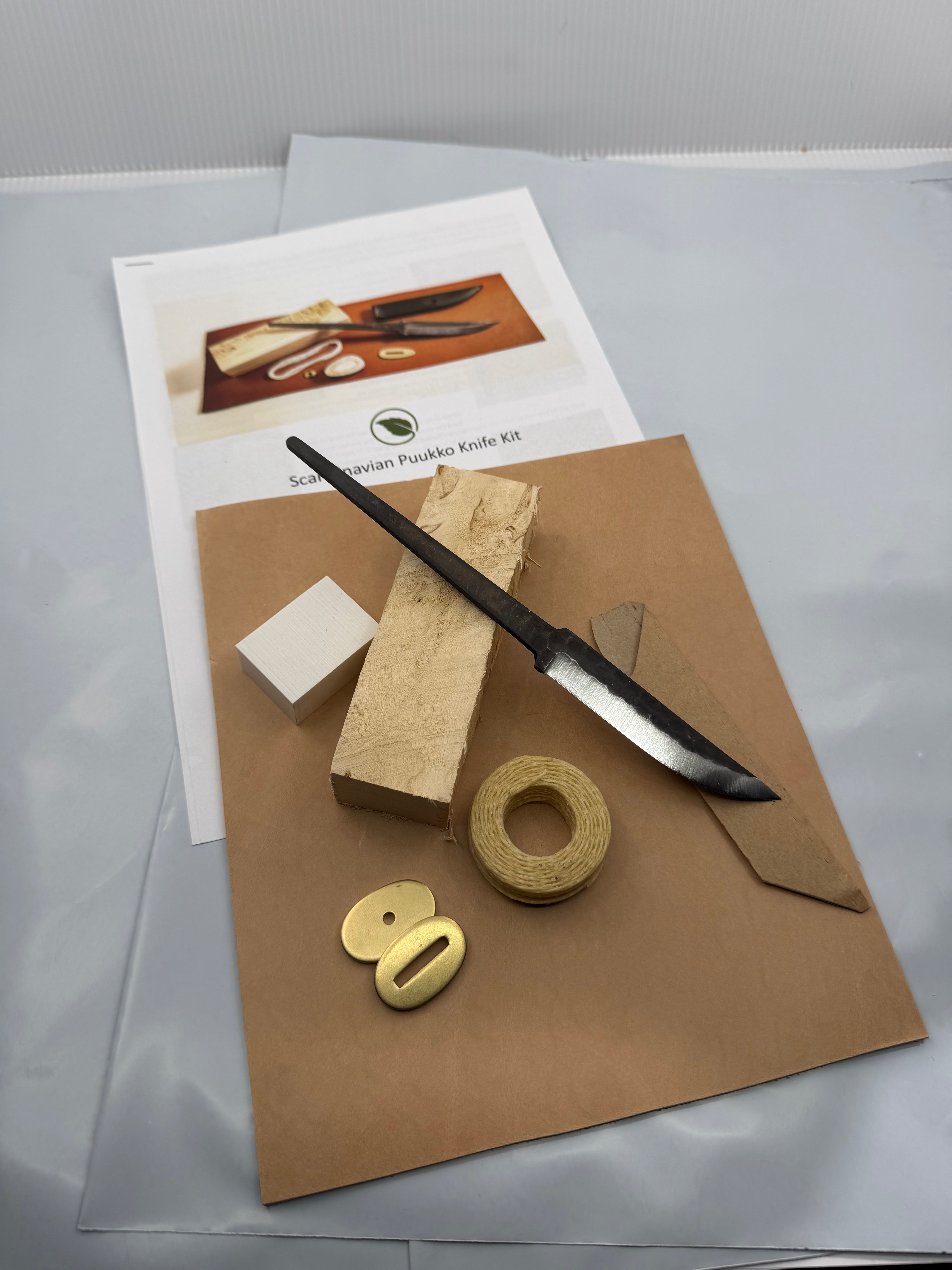 Knivbyggesett KBS3 - 95mm Tollekniv