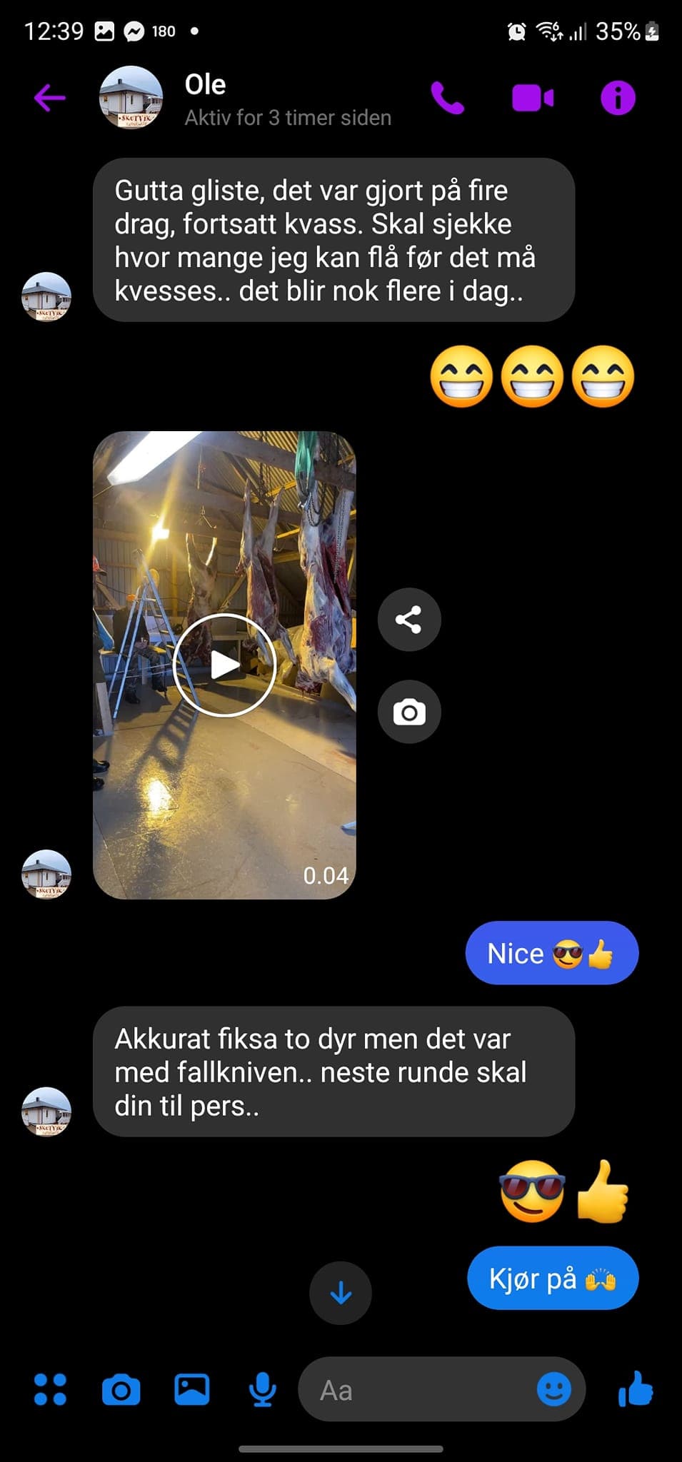 Knife blade GSK-6 AEB-L Clover Blades