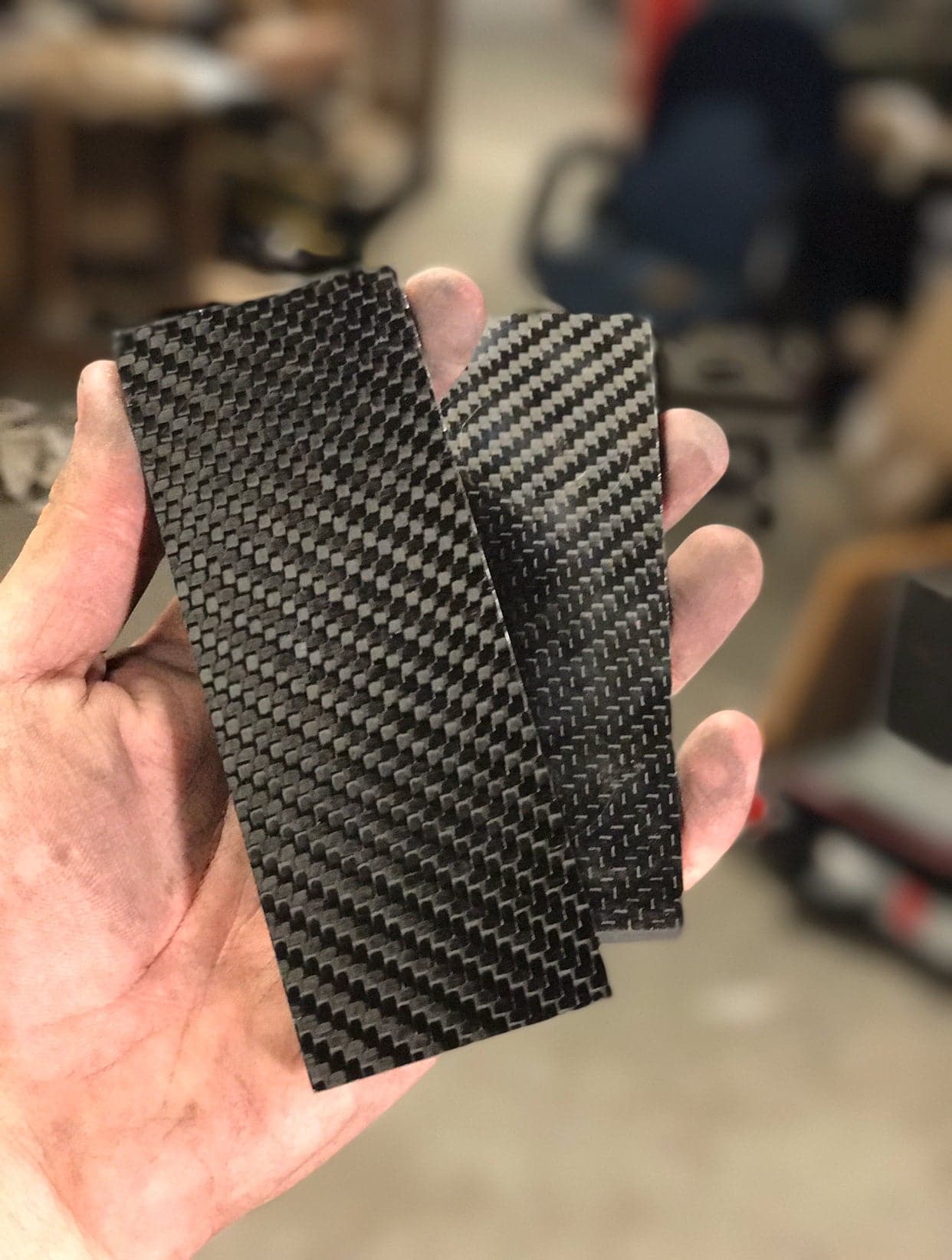 Carbon fiber plate
