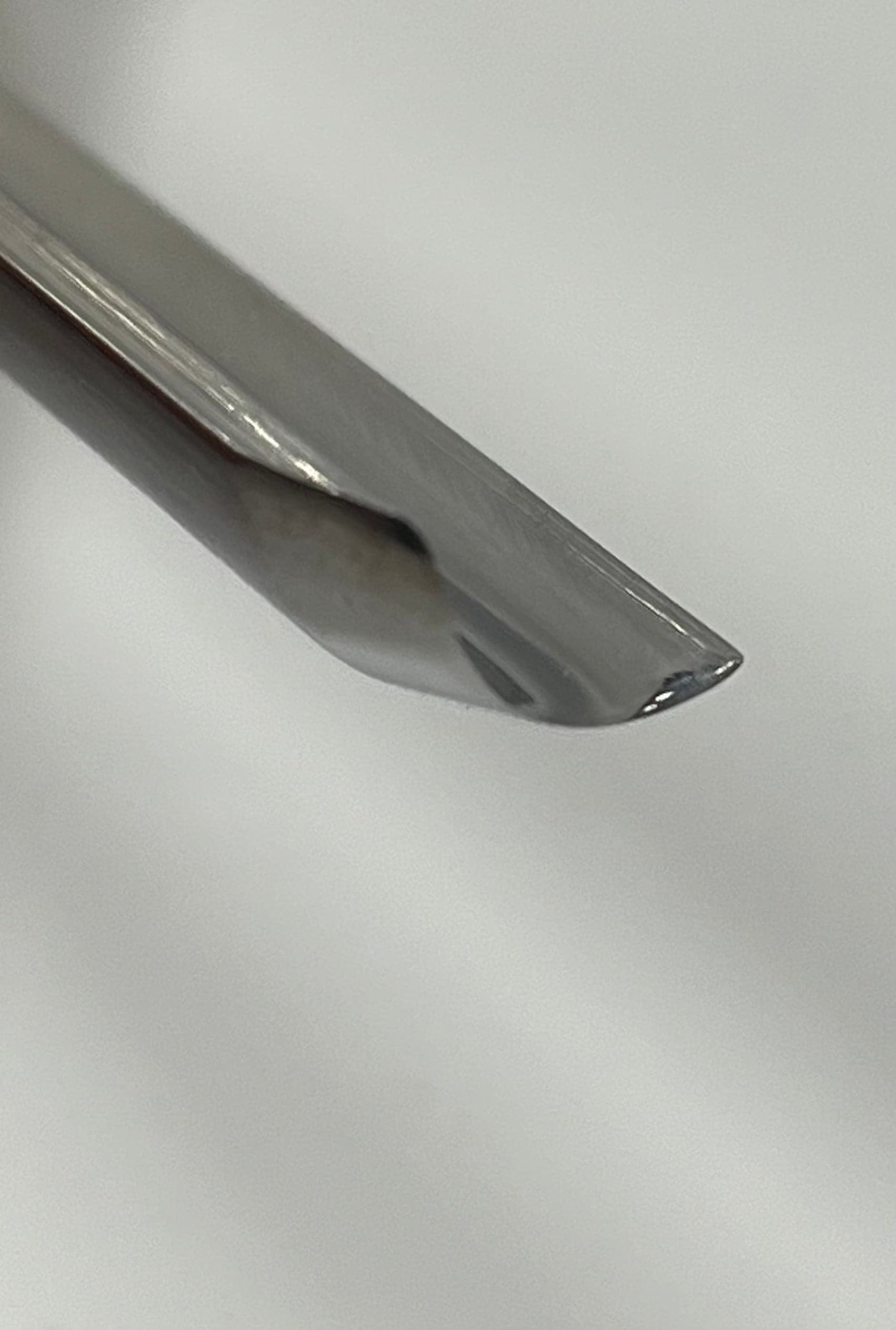 Wood carving iron 80x10mm straight rounded chisel K9/10
