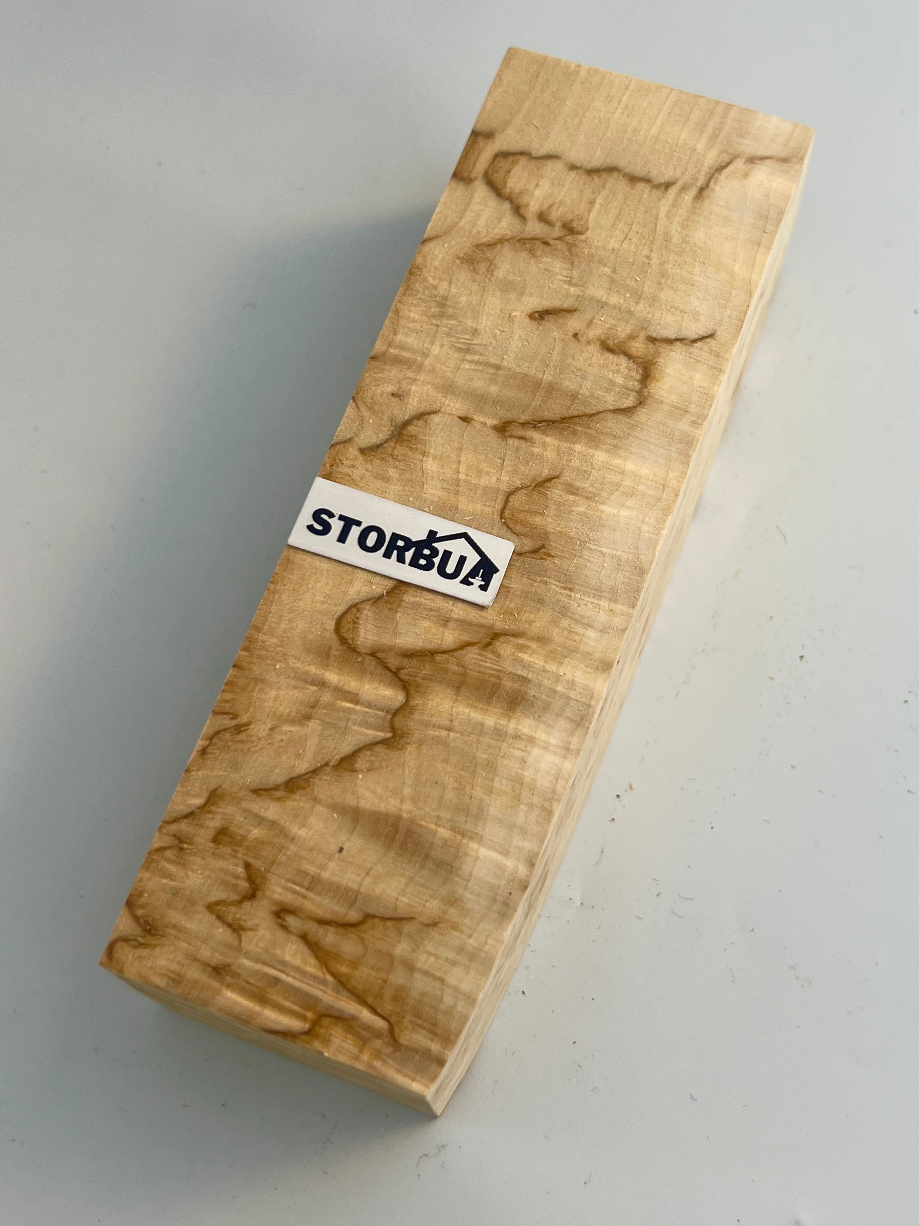 Valbjørk masur birch 31x40x123mm no: VBS-1