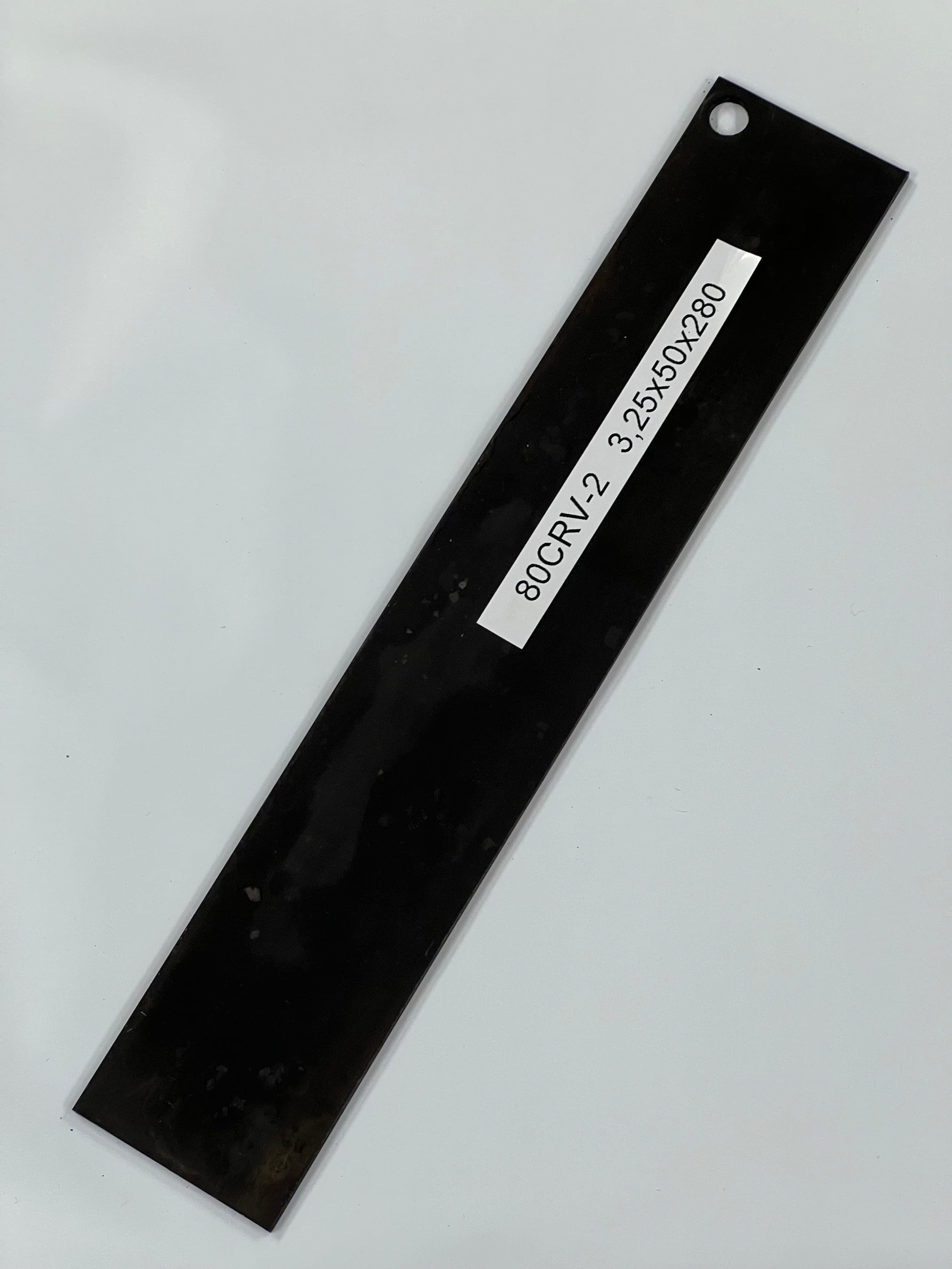 Ready hardened knife steel for making knives 80CrV2