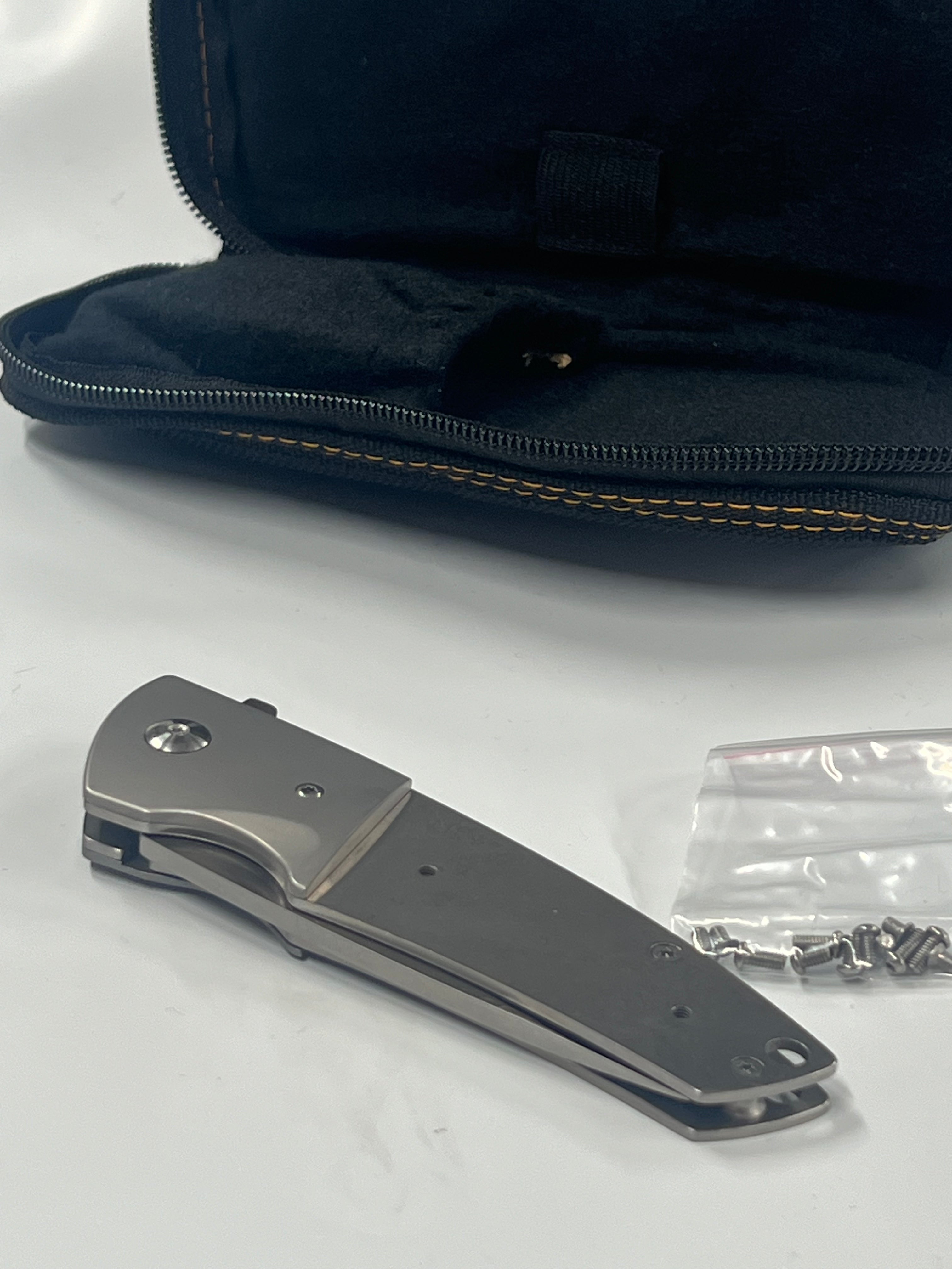 Gentleman Folding knife set Cloud damask