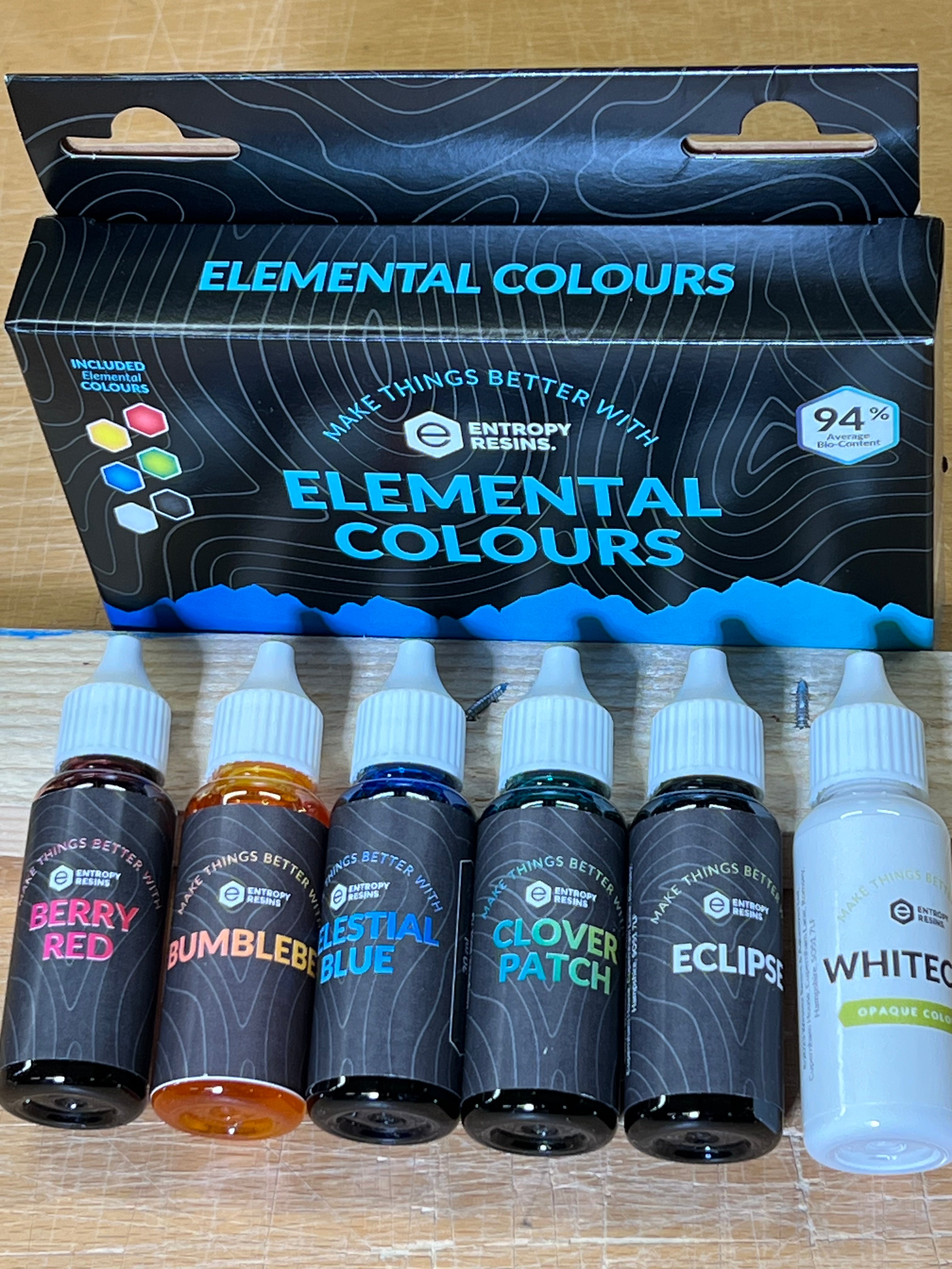 Liquid color for epoxy casting