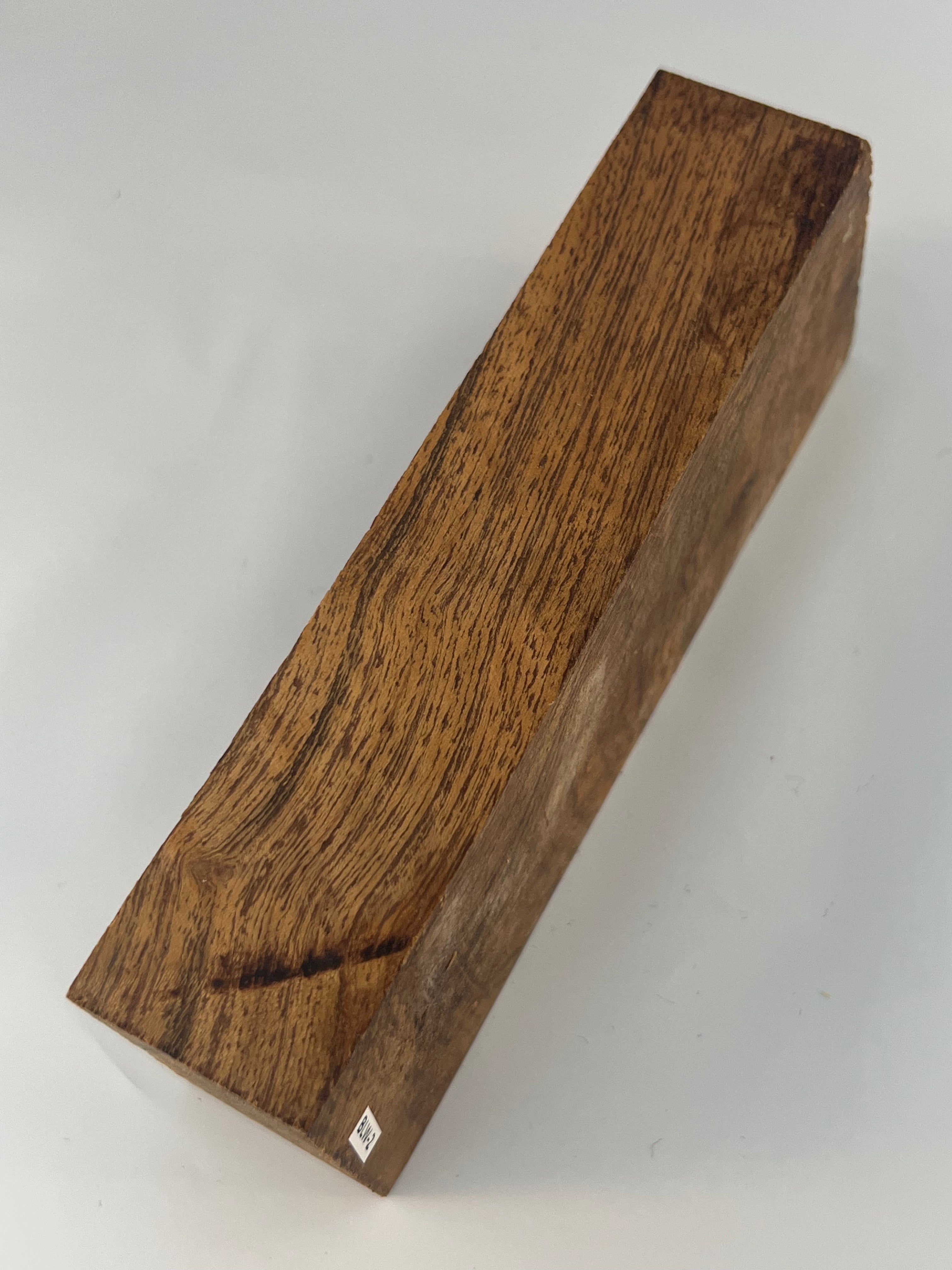 Flame poplar/knot Black B-66 - Stabilized shaft blank