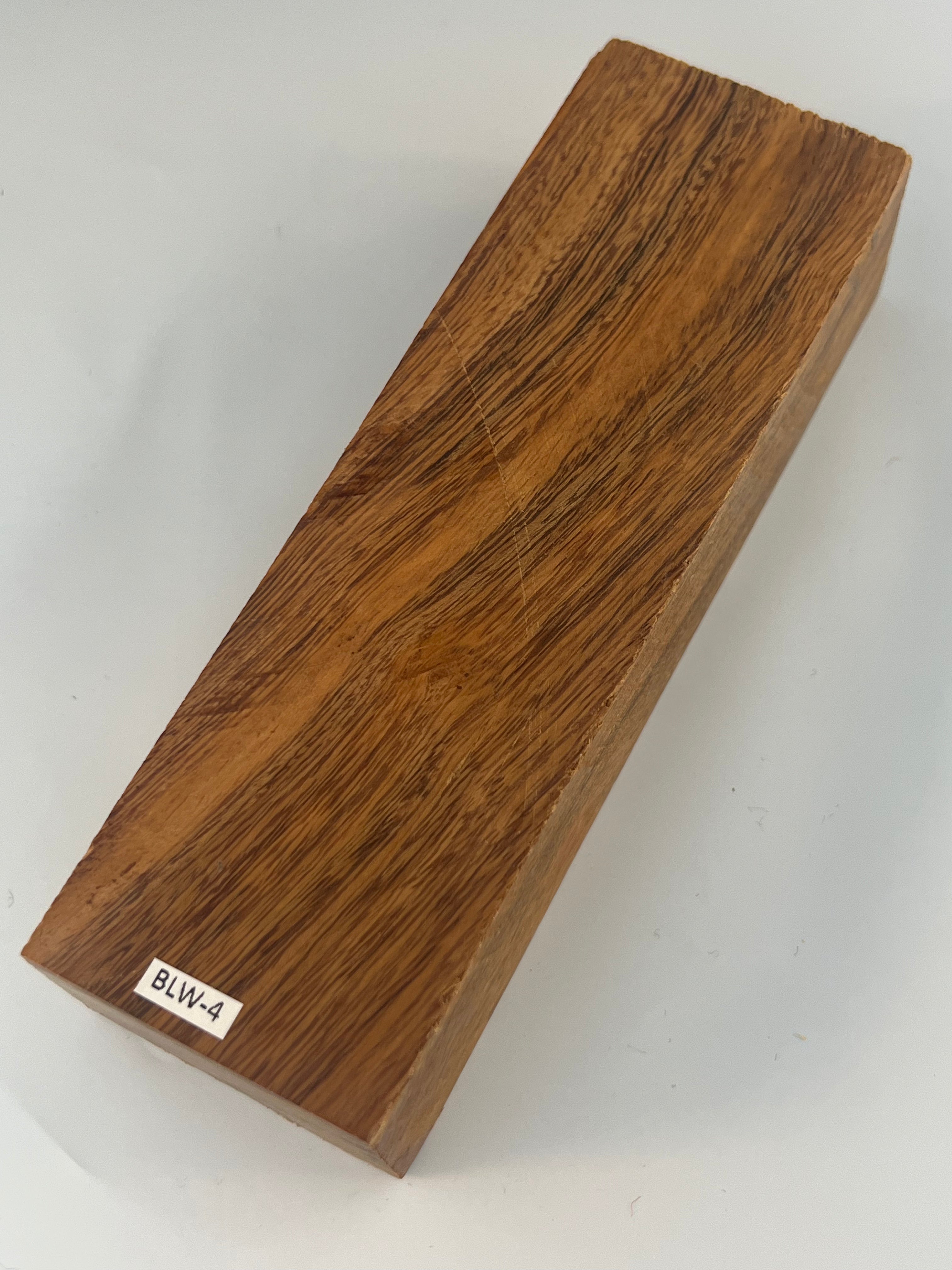 Flame poplar/knot Black B-66 - Stabilized shaft blank