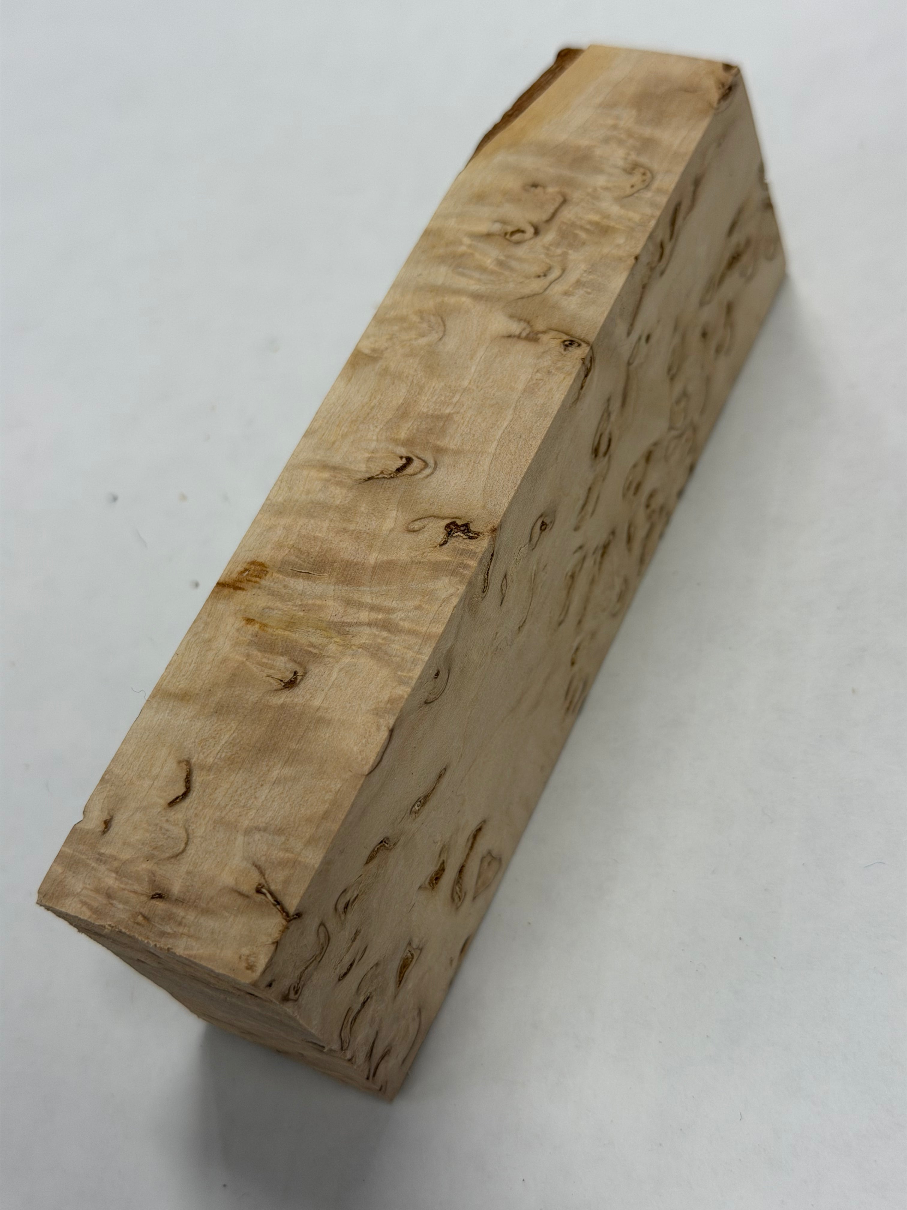 Valbjørk masur birch VBX-12; 28x39x123mm