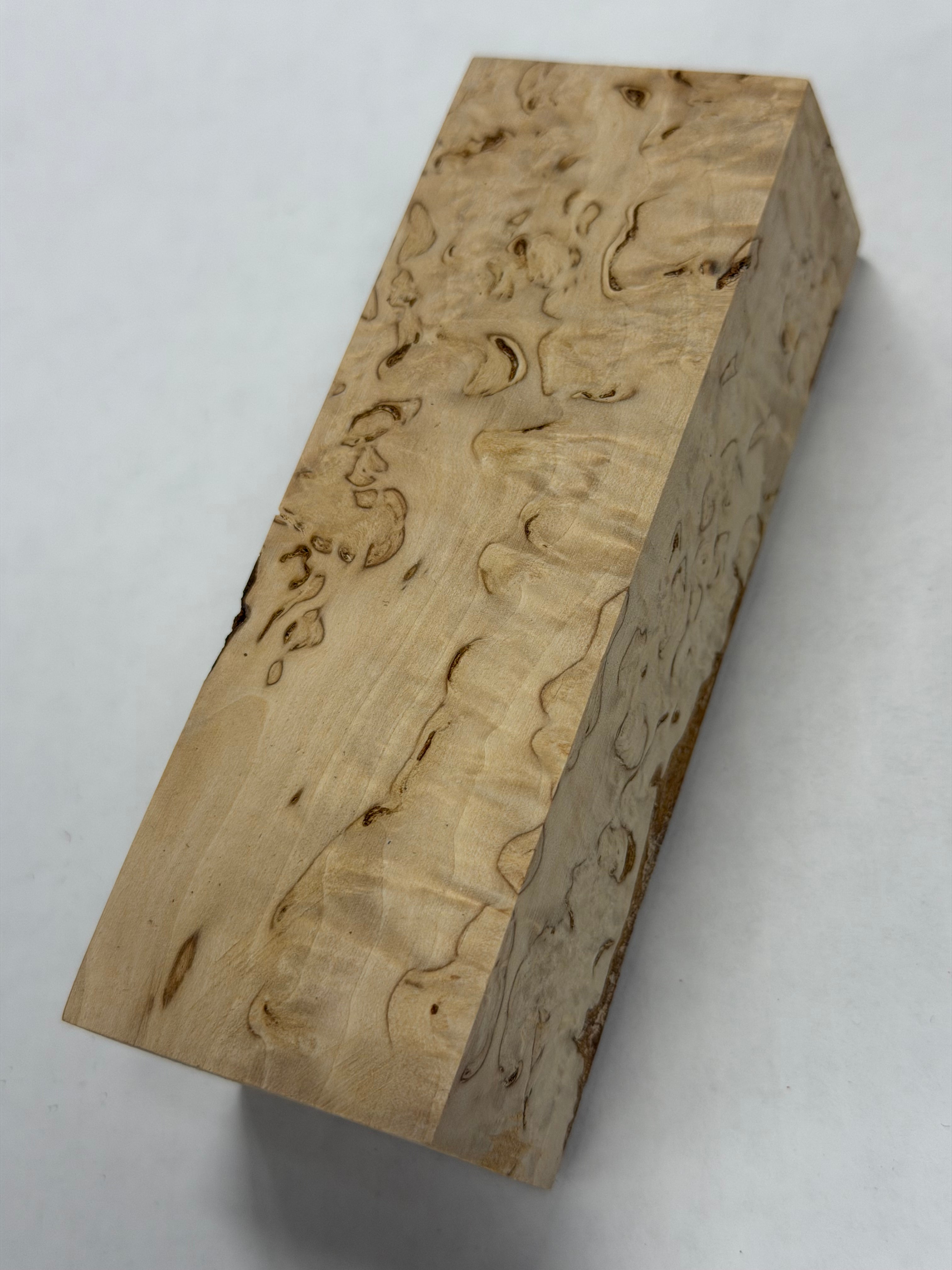 Valbjørk masur birch VBX-14; 34x42x122mm