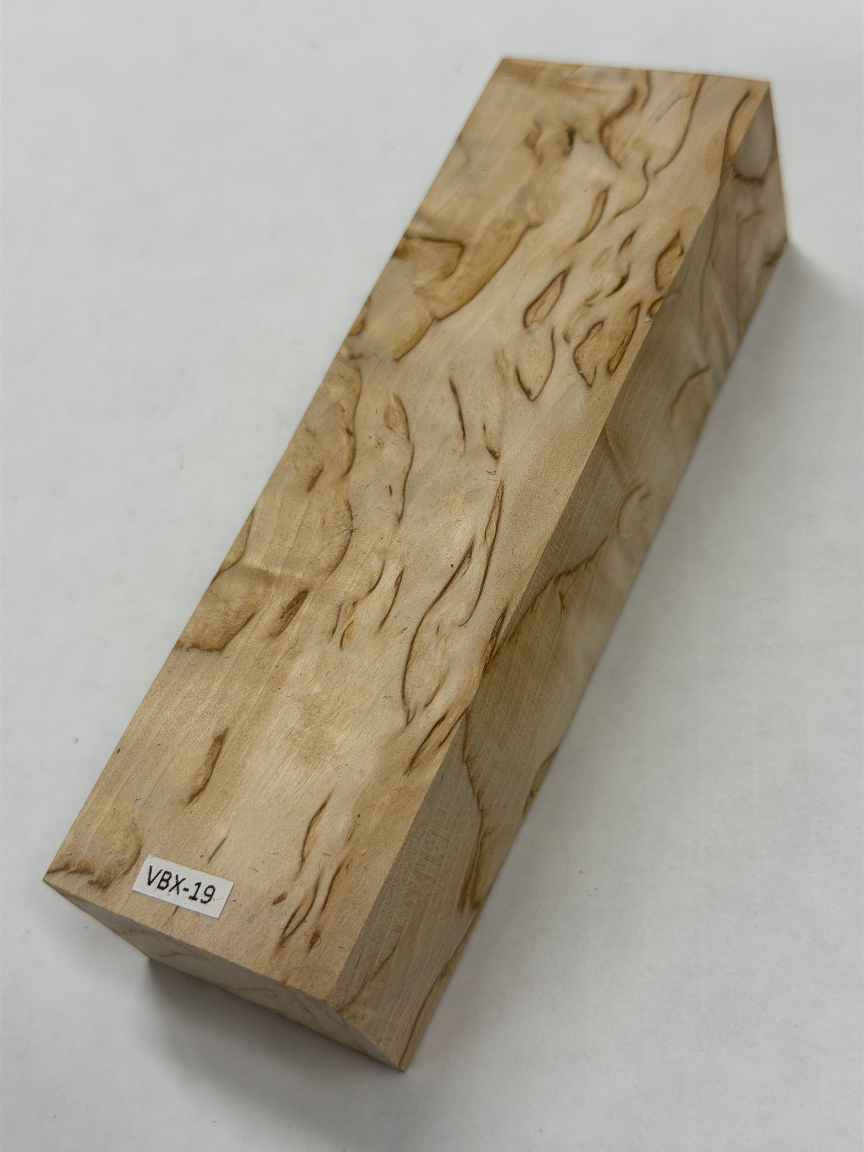 Valbjørk masur birch VBX-19; 29x40x129mm