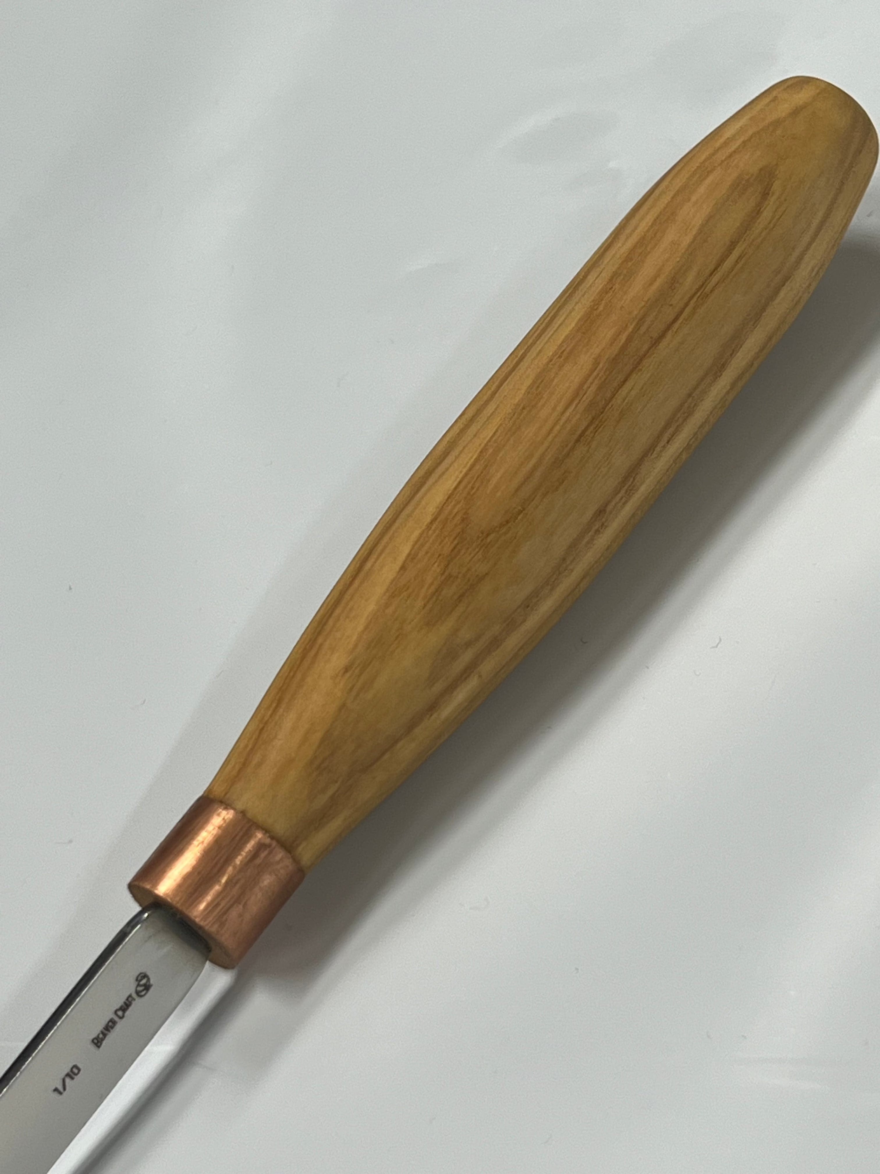 Wood carving iron 80x10mm straight flat chisel K1/10