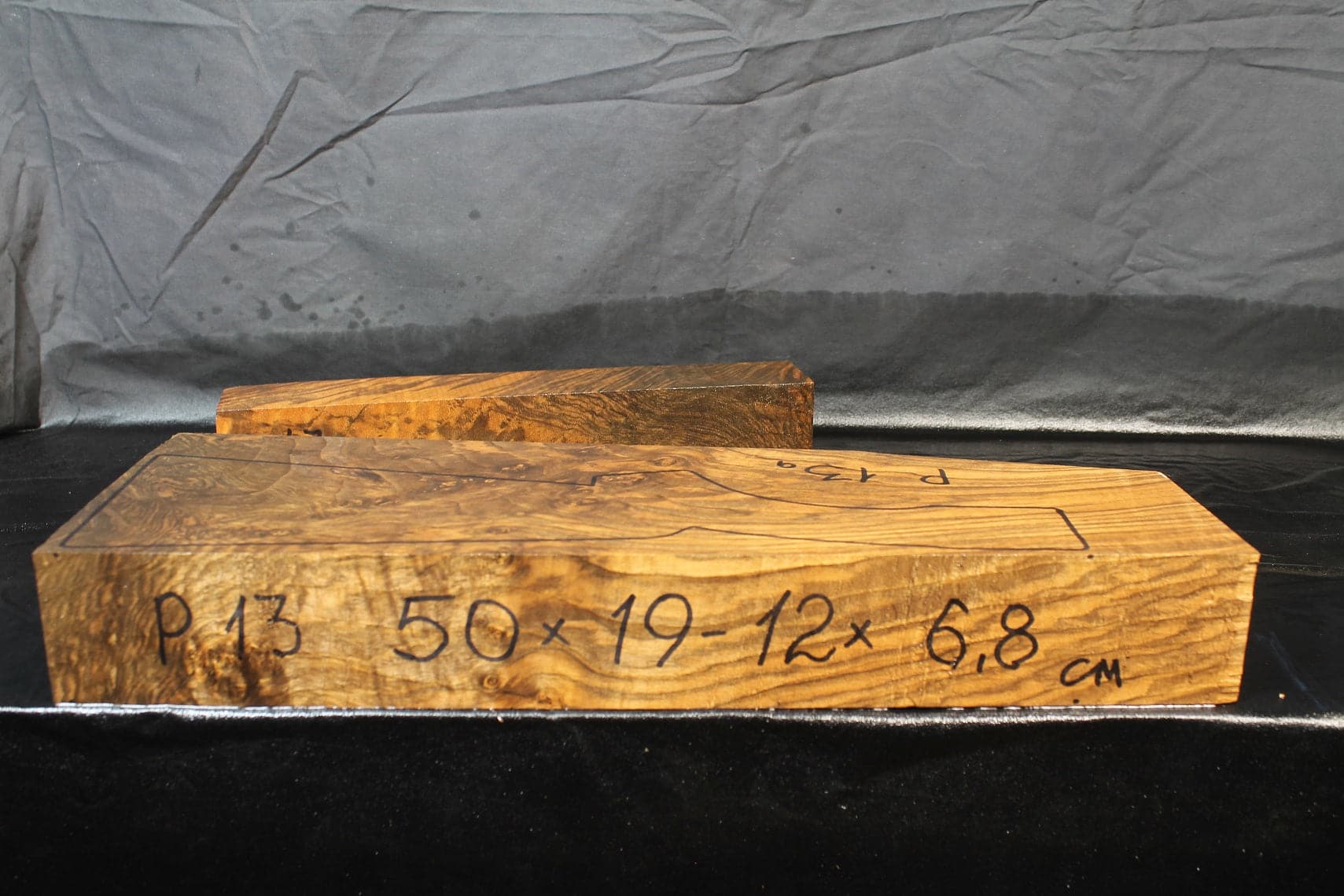 Shotgun Stock Blank Turkish Walnut Grade 3 P13