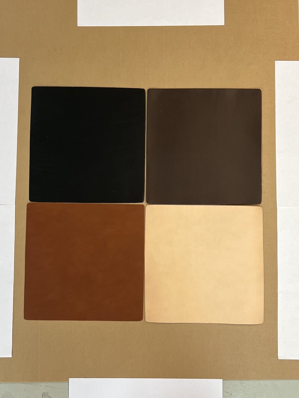 Sheath Leather Finished Dyed 31x31cm