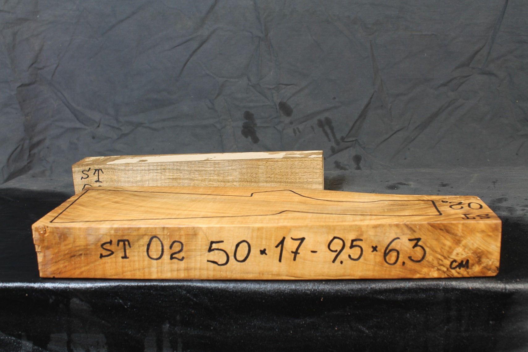 Shotgun Stock Blank Turkish Walnut Standard ST02