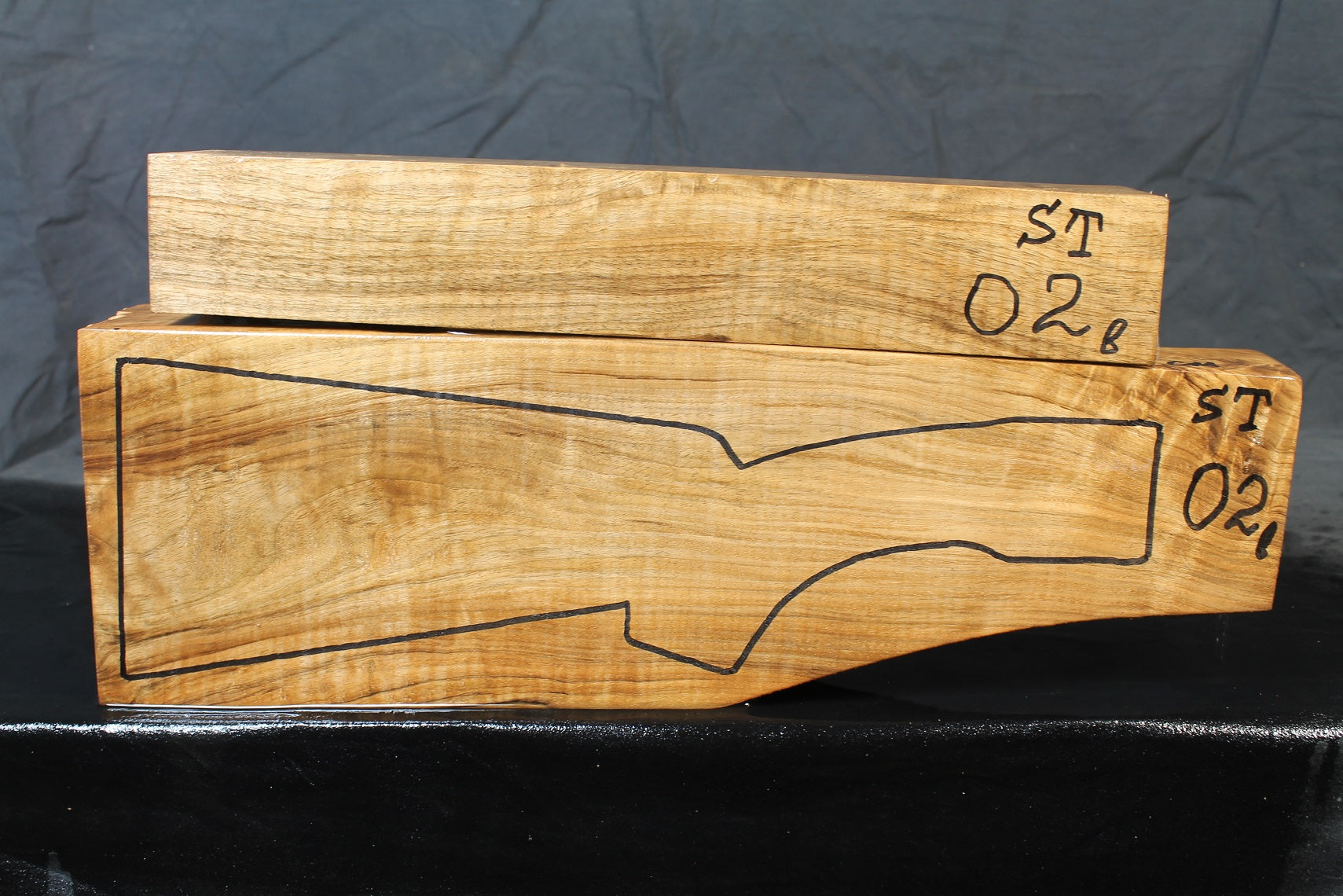 Shotgun Stock Blank Turkish Walnut Standard ST02