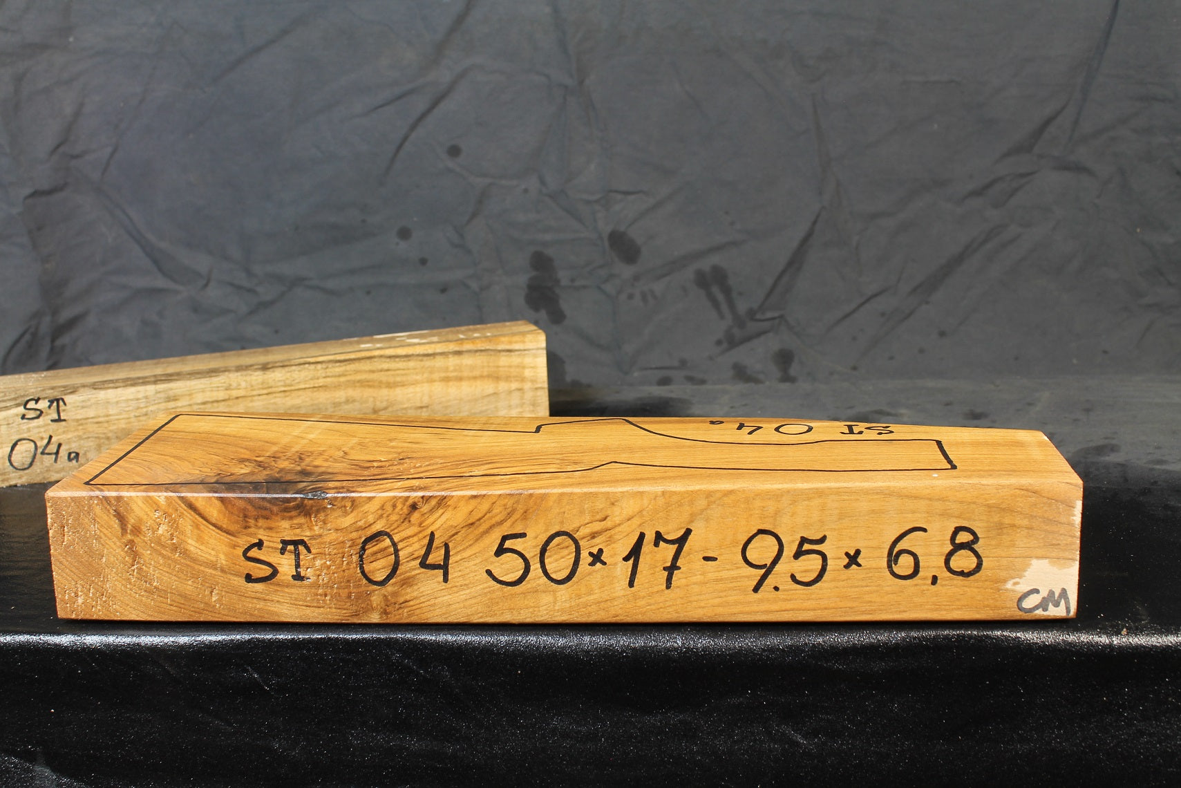Shotgun Stock Blank Turkish Walnut Standard ST04