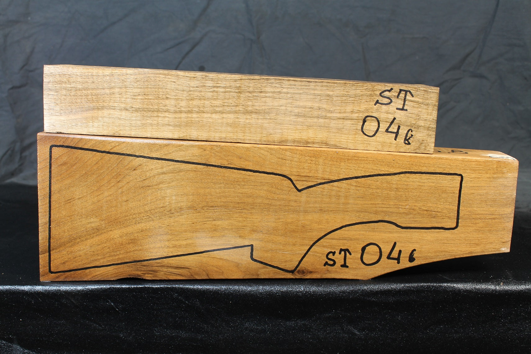 Shotgun Stock Blank Turkish Walnut Standard ST04