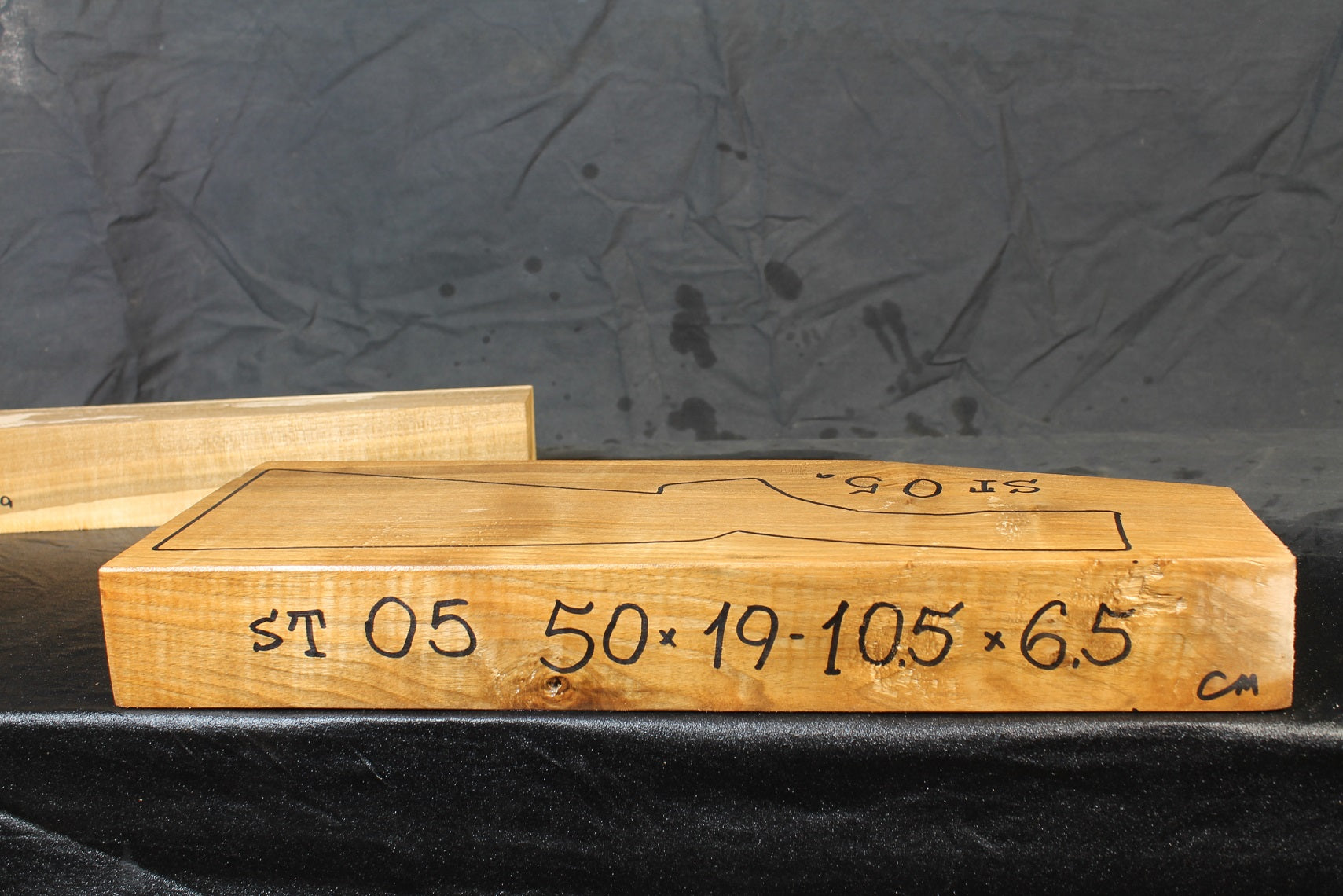 Shotgun Stock Blank Turkish Walnut Standard ST05