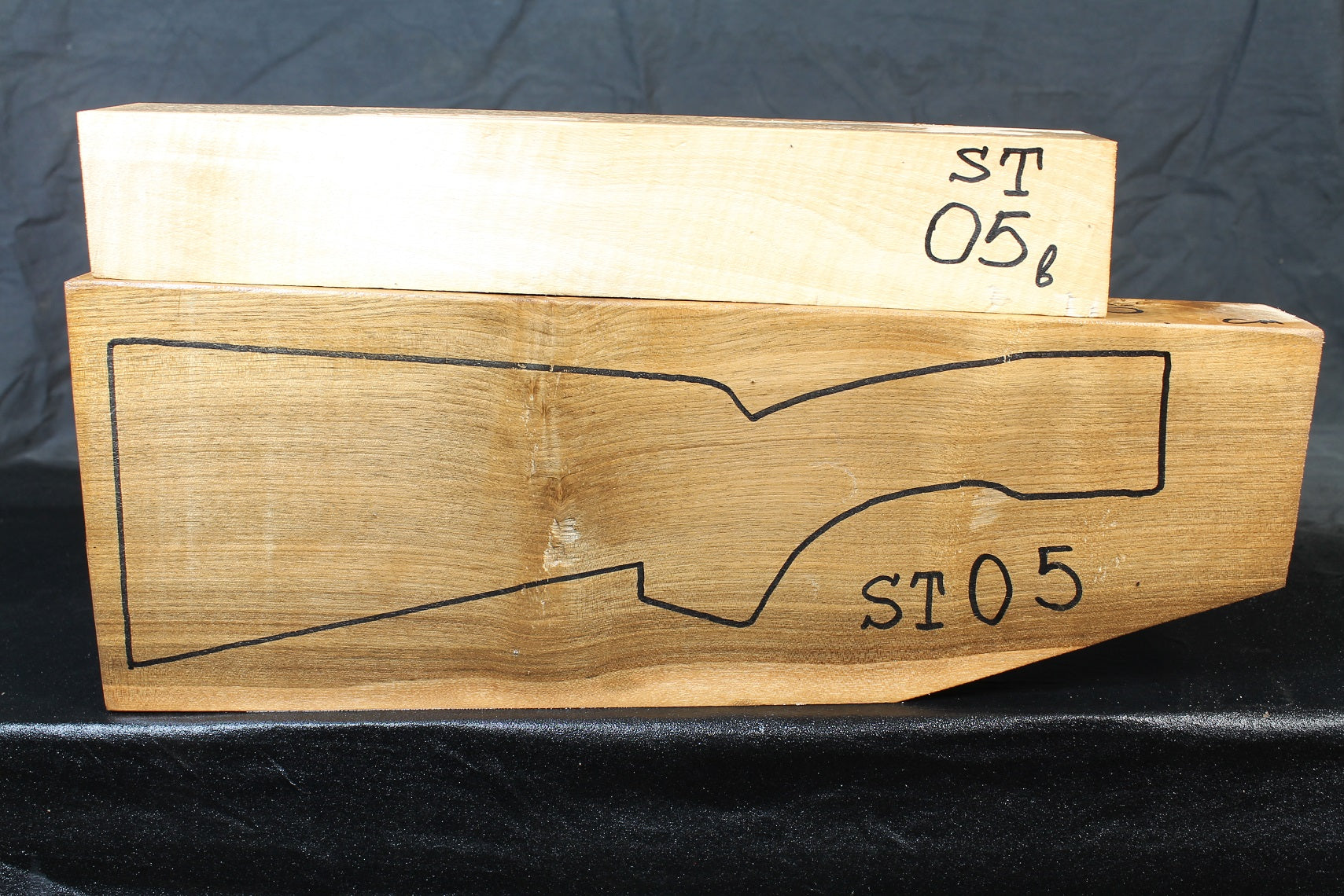 Shotgun Stock Blank Turkish Walnut Standard ST05