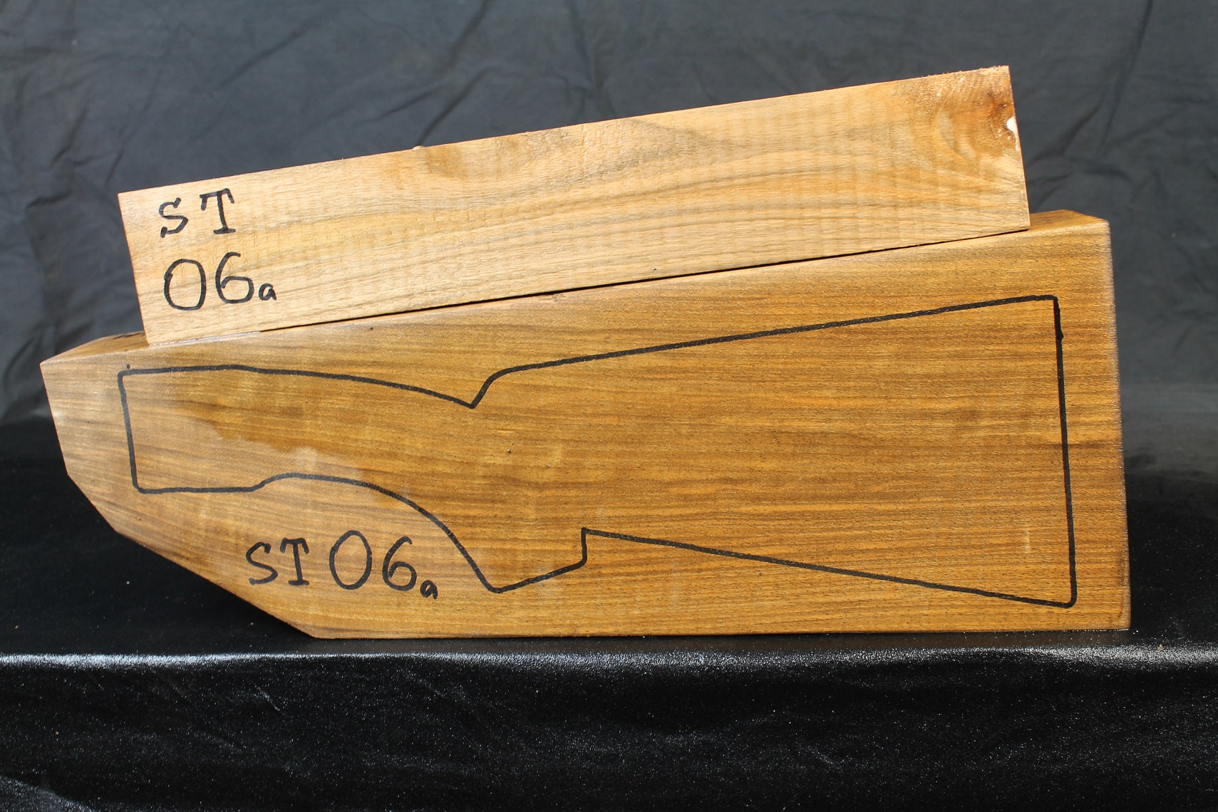 Shotgun Stock Blank Turkish Walnut Standard ST06