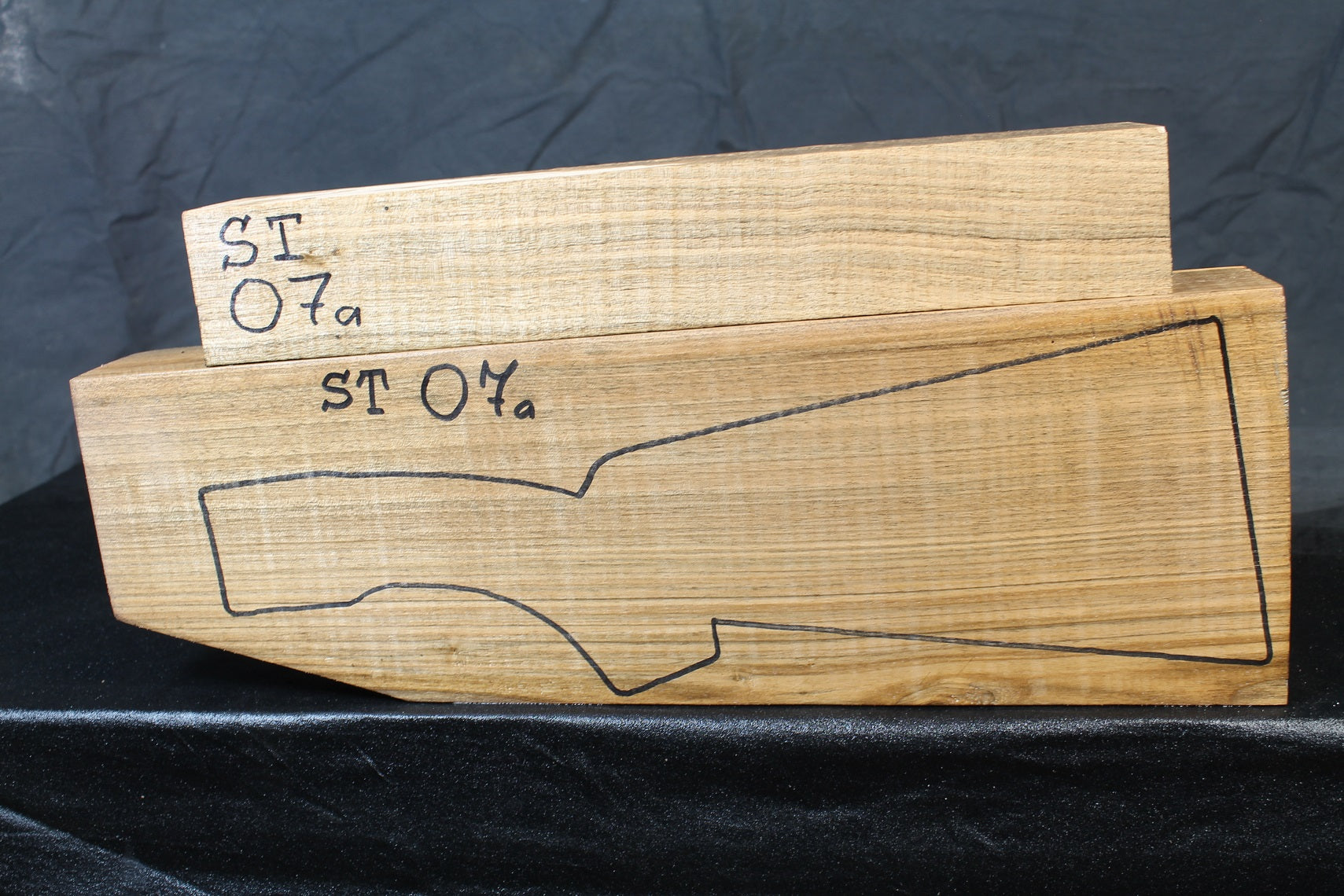 Shotgun Stock Blank Turkish Walnut Standard ST07