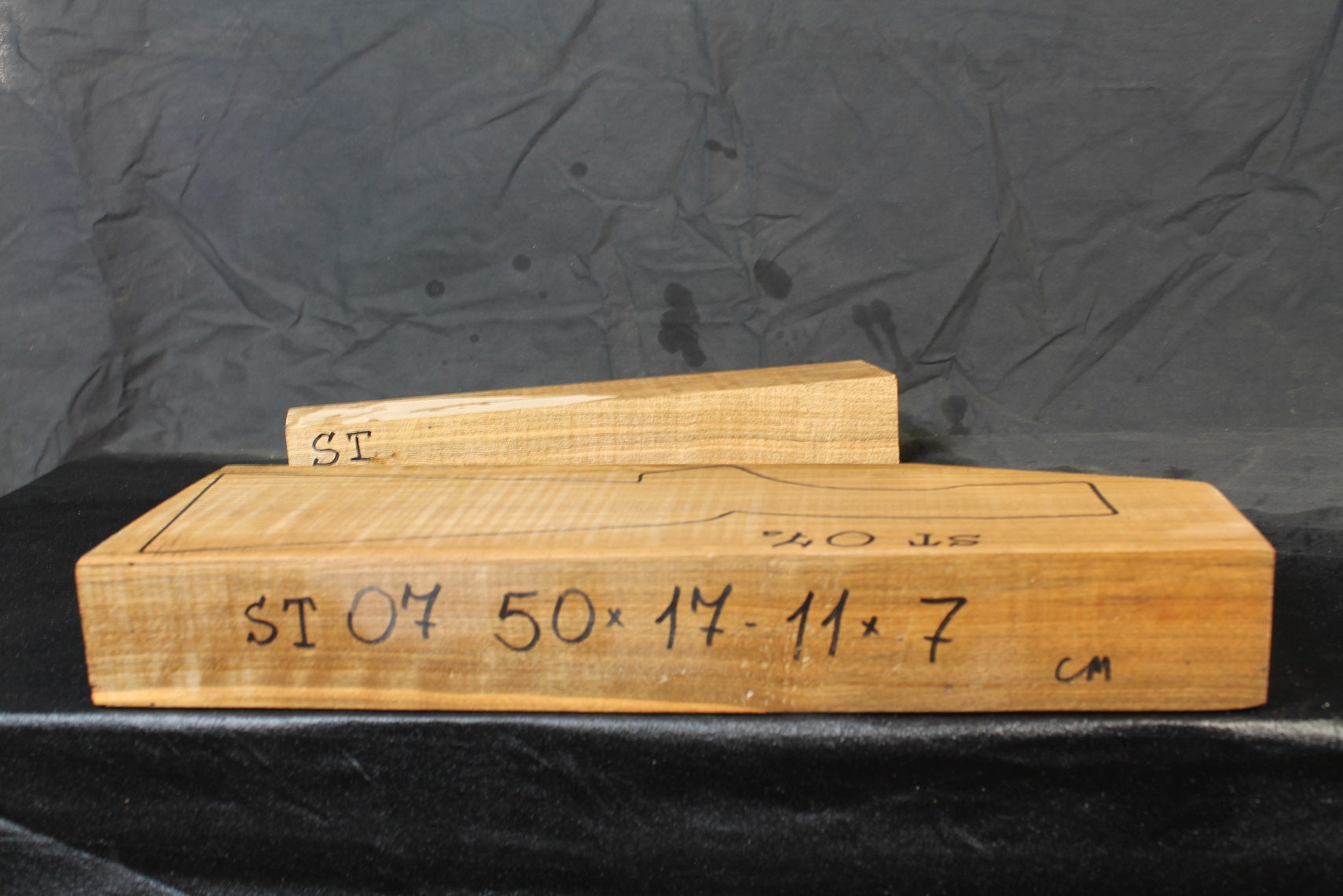 Shotgun Stock Blank Turkish Walnut Standard ST07