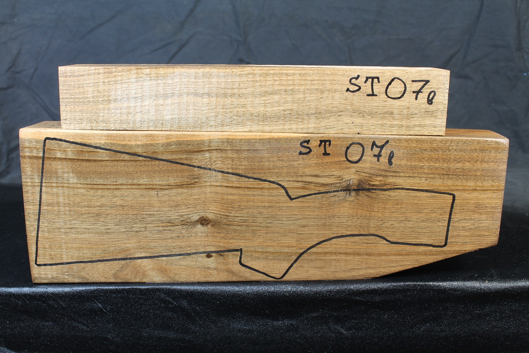 Shotgun Stock Blank Turkish Walnut Standard ST07