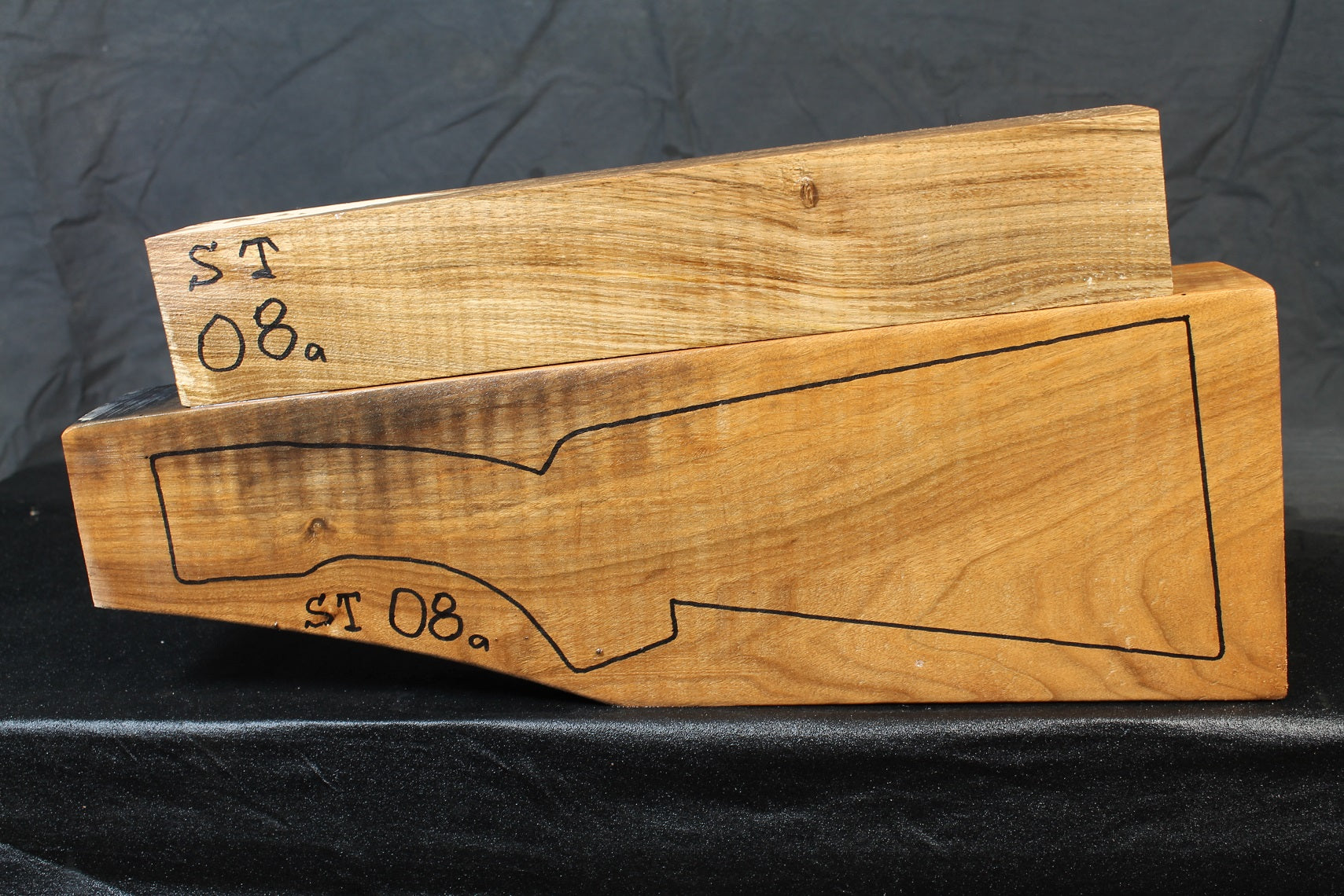 Shotgun Stock Blank Turkish Walnut Standard ST08