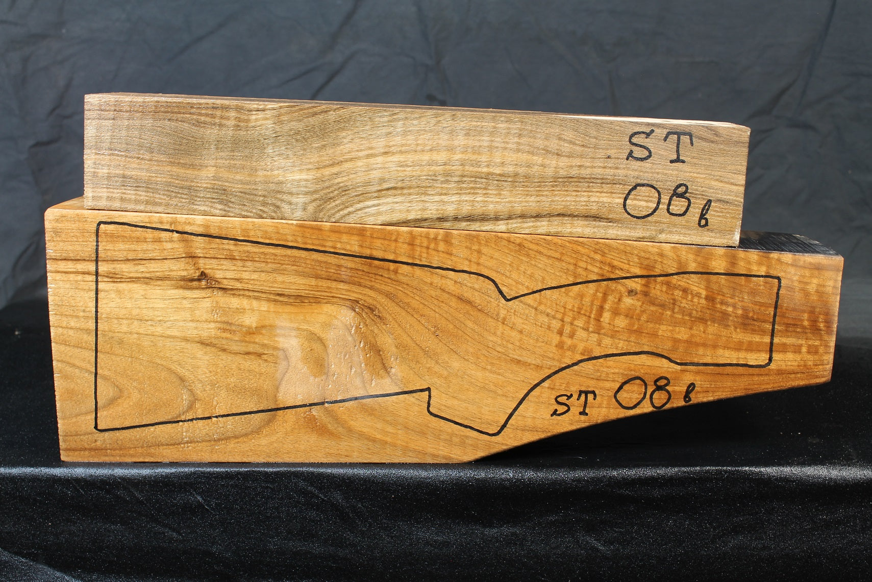 Shotgun Stock Blank Turkish Walnut Standard ST08