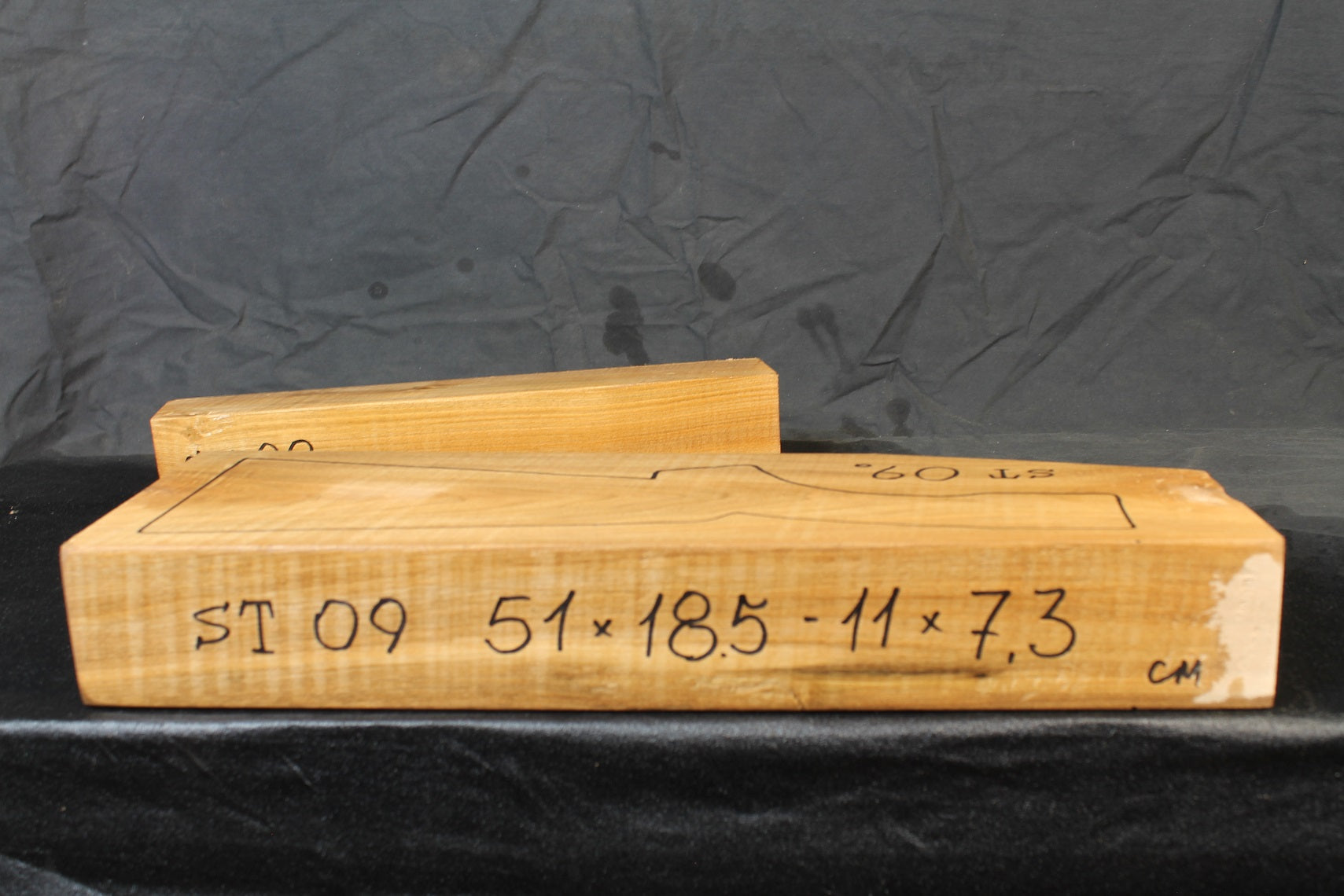 Shotgun Stock Blank Turkish Walnut Standard ST09