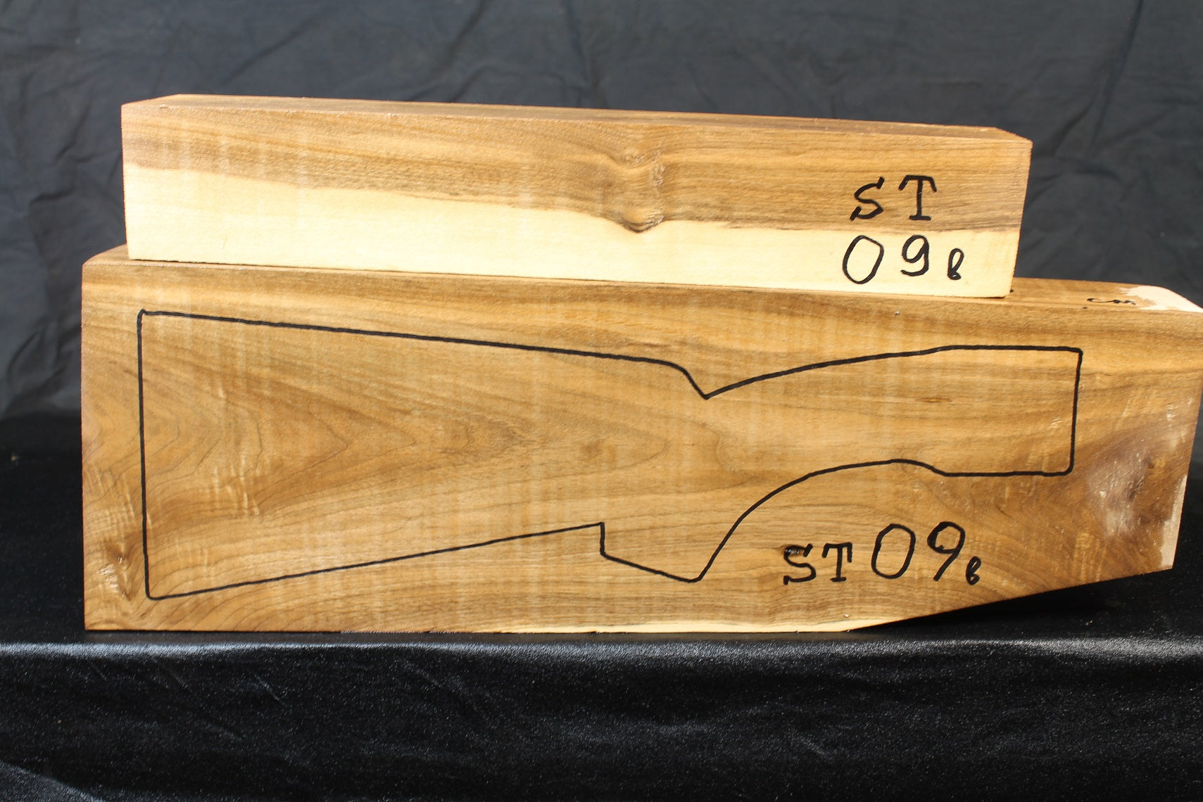 Shotgun Stock Blank Turkish Walnut Standard ST09