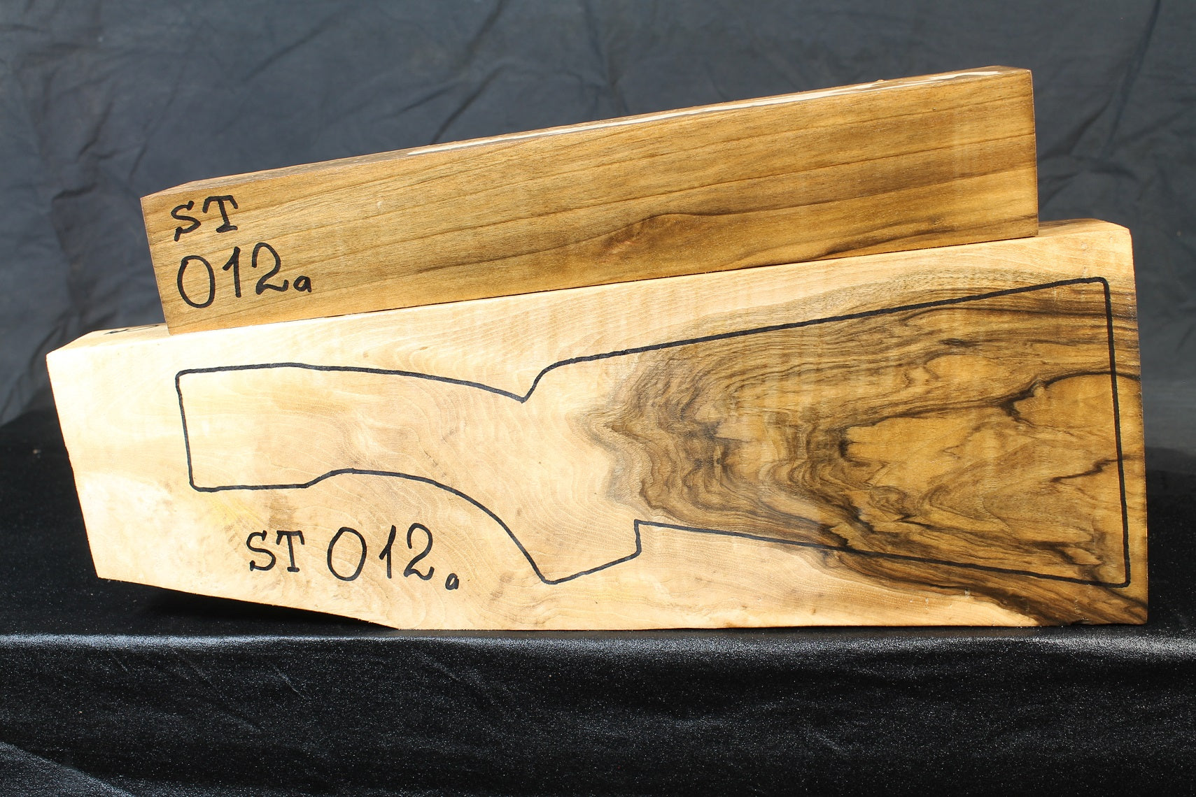 Shotgun Stock Blank Turkish Walnut Standard ST12