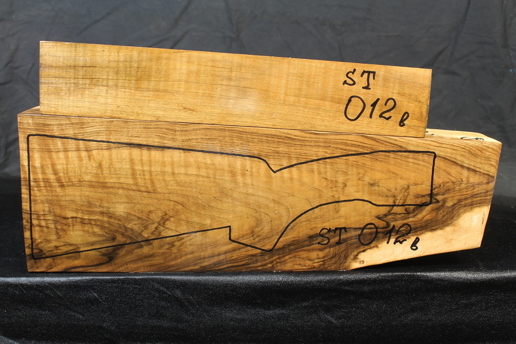 Shotgun Stock Blank Turkish Walnut Standard ST12
