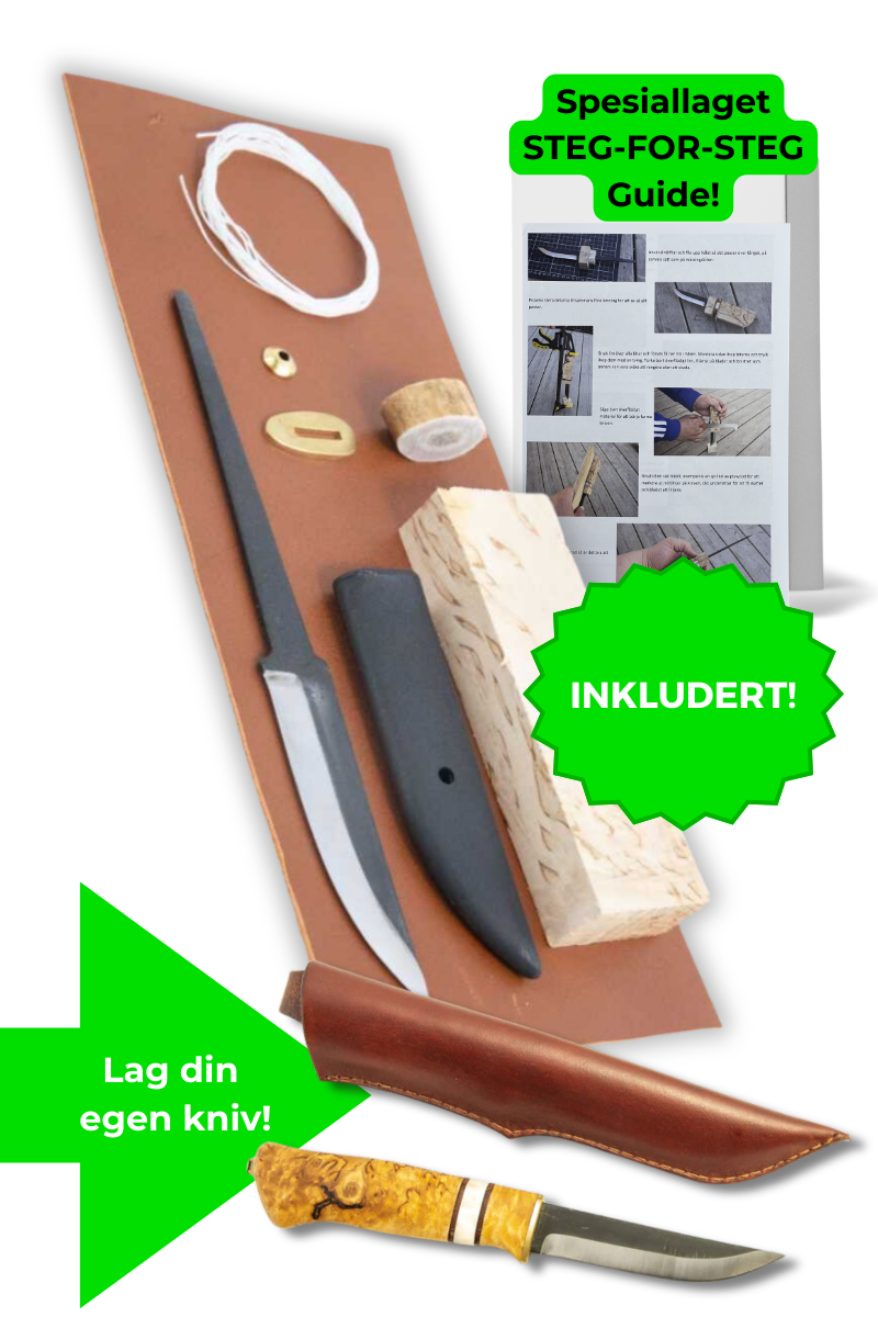 Beginner's Knife Making Kit: Everything you need to make your own custom knife