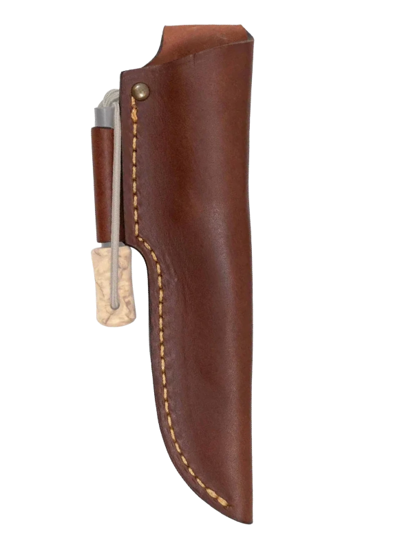 Knife sheath Lars Fält Castström with lighter holder