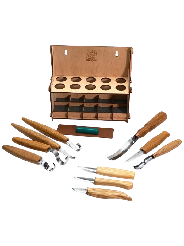 Wood carving set S53 Beaver Craft