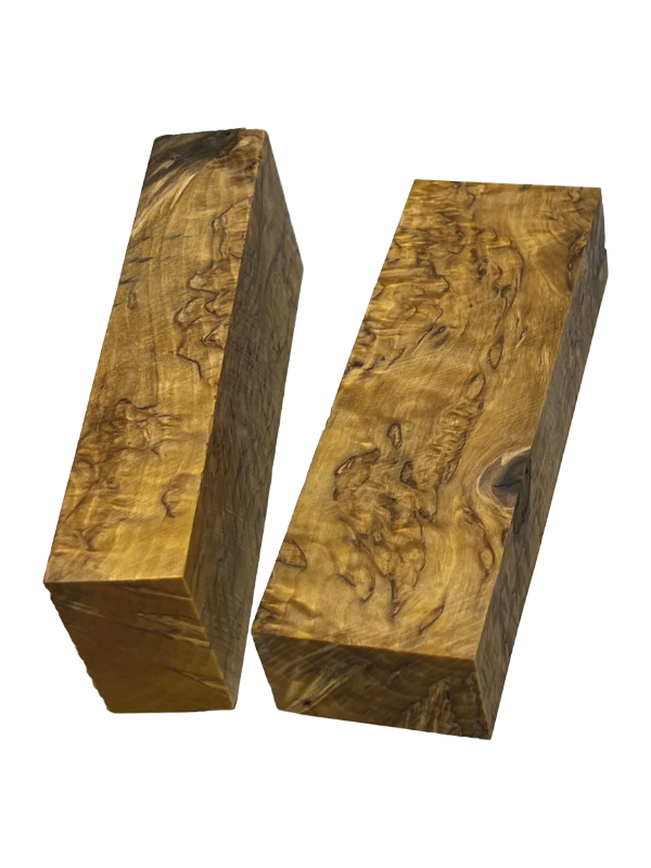 Masurbjørk Yellow - Stabilized shaft blank