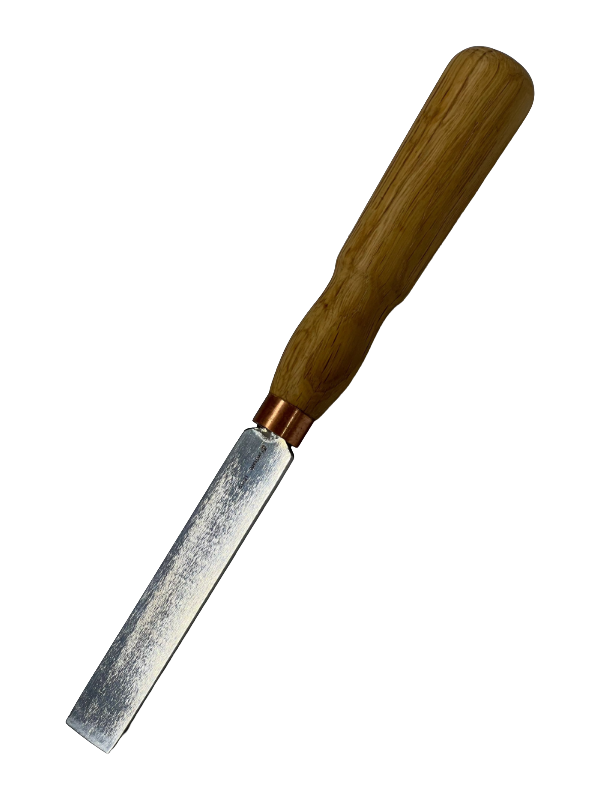 Wood carving iron 130x21mm straight flat chisel