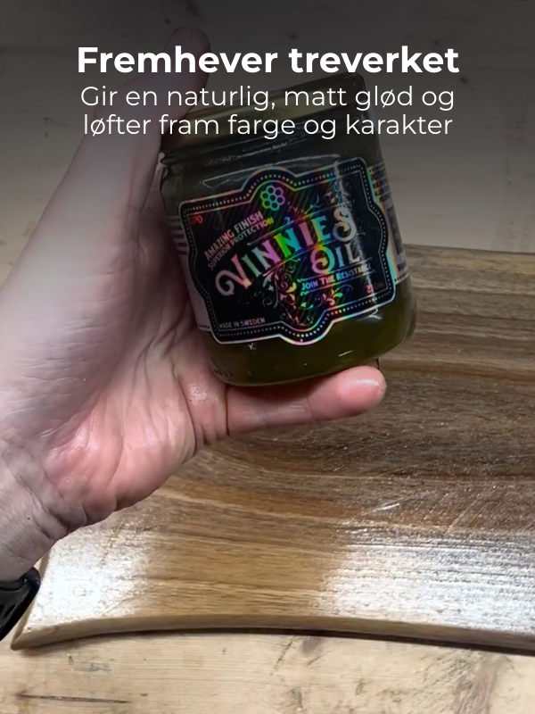 Finish for wooden surfaces etc. - Vinnie's Oil