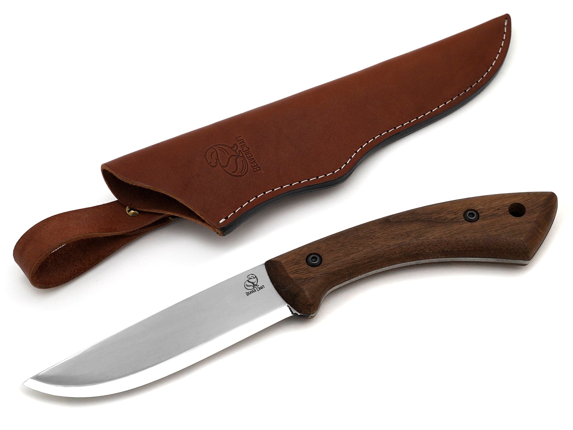 BSH1 Dune Bushcraft knife with sheath