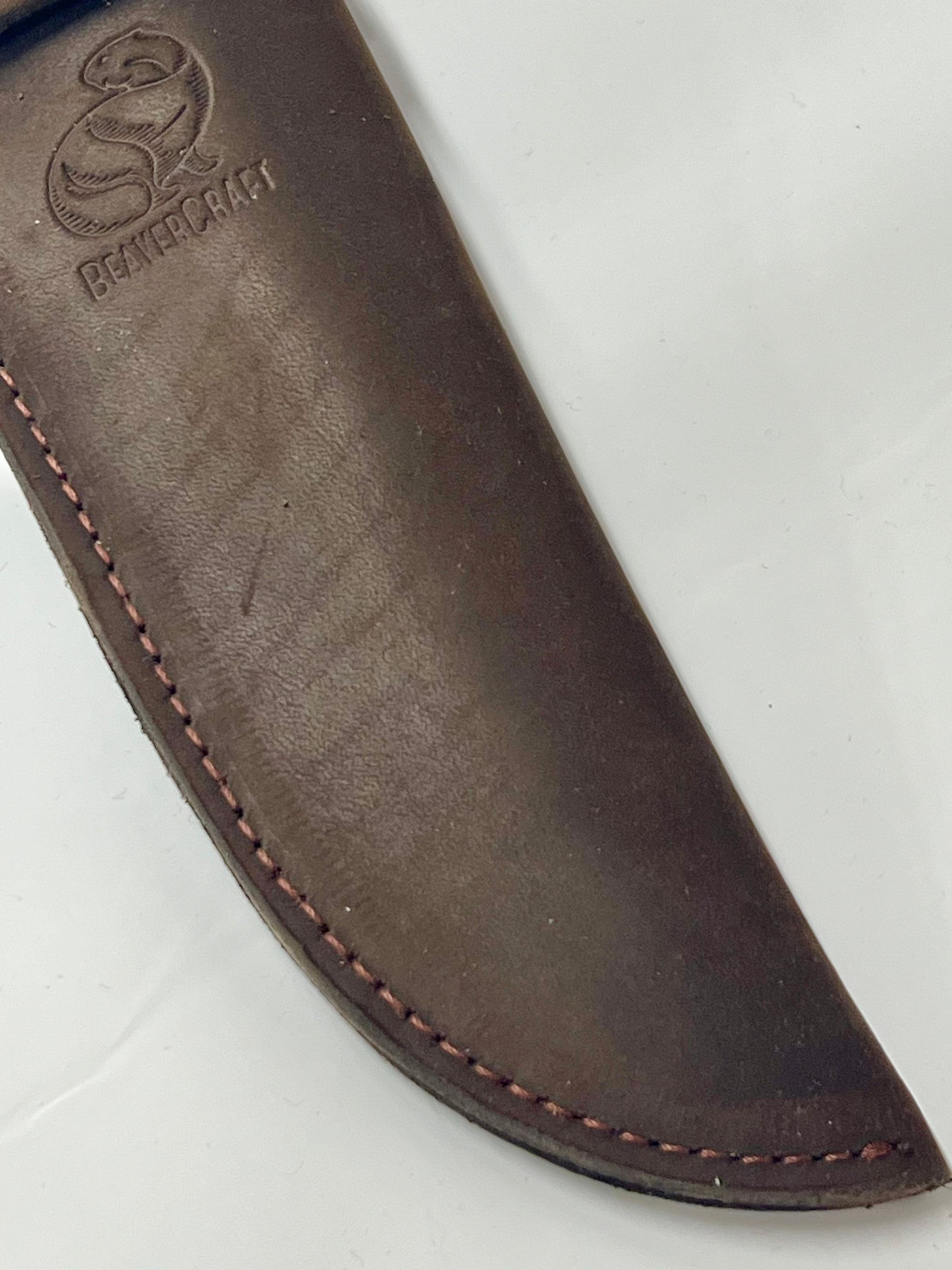 BSH4 Tassel Leather Knife Sheath