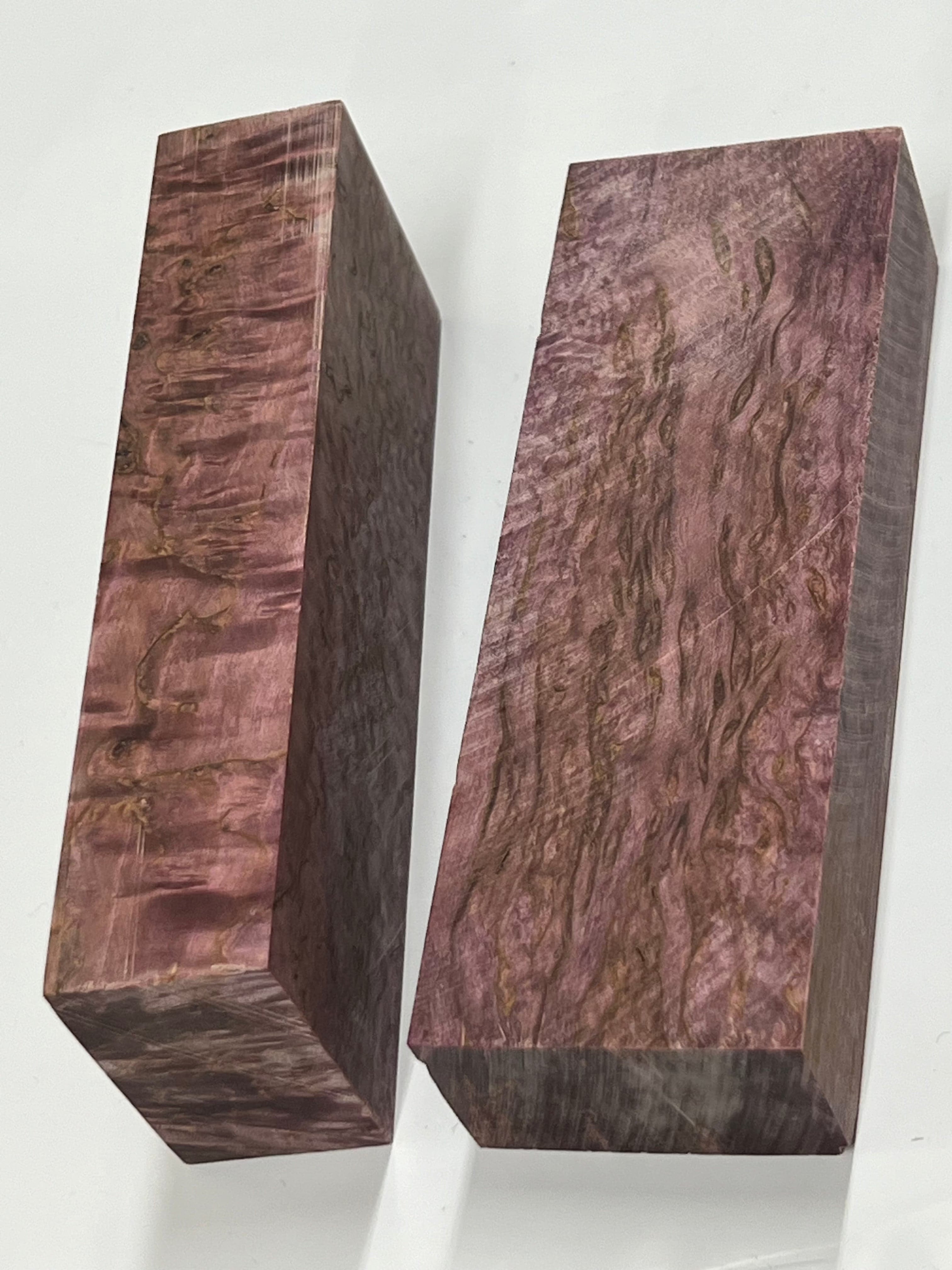 Masurbjørk Purple - Stabilized shaft blank