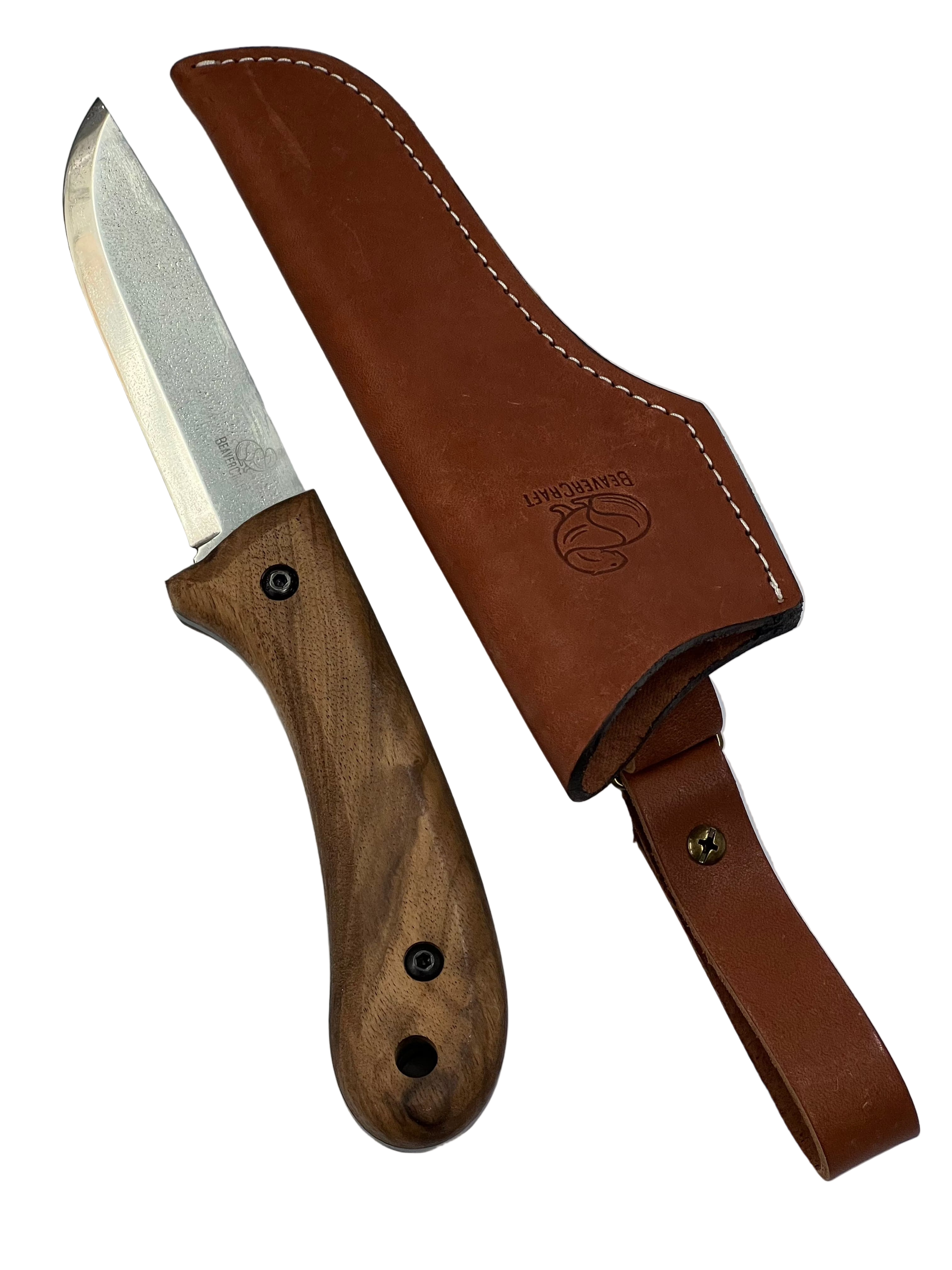 BSH2 Glacier Bushcraft knife with sheath