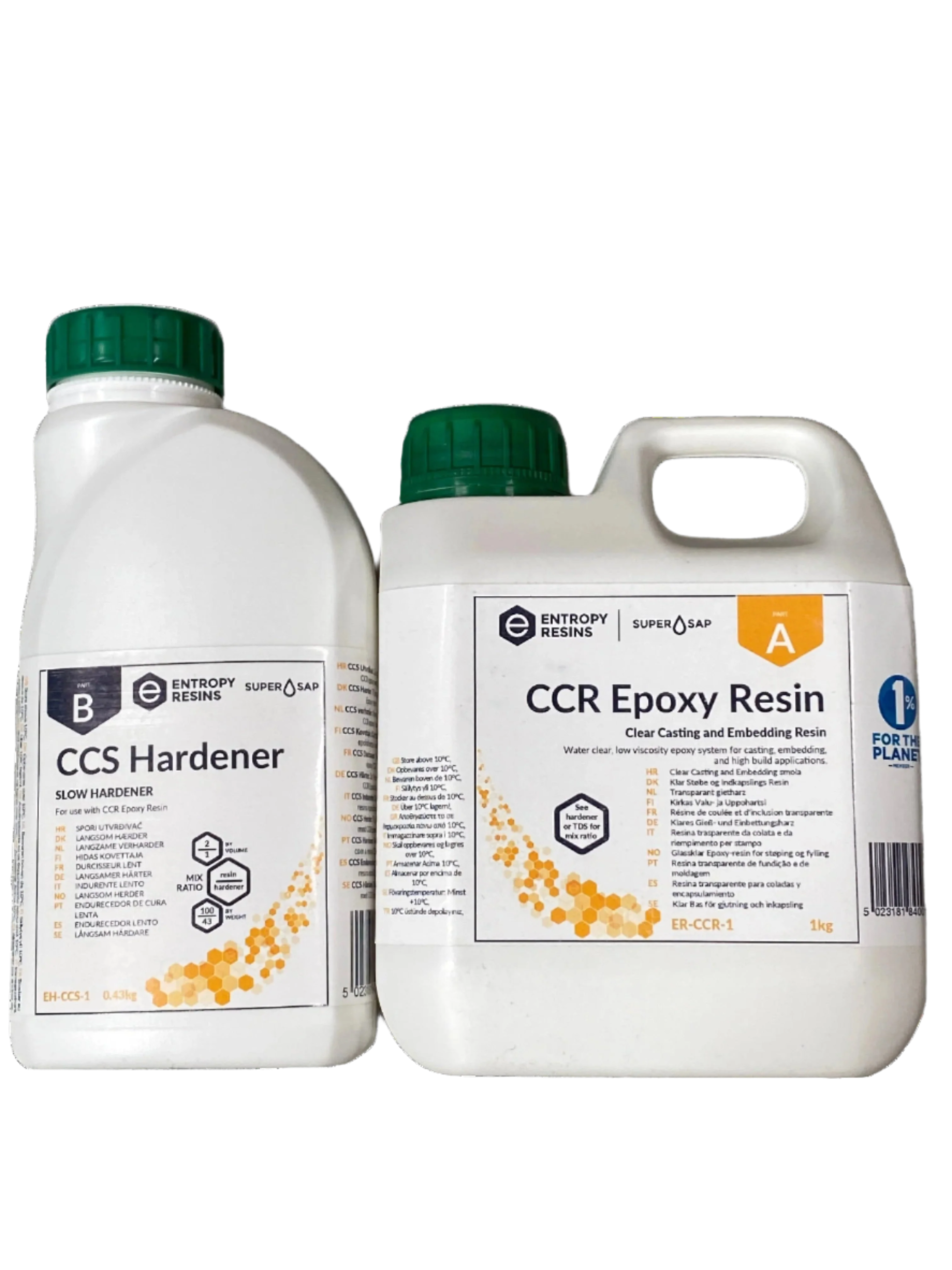 Glass Clear Casting Epoxy - CCR Epoxy Entropy SuperSap