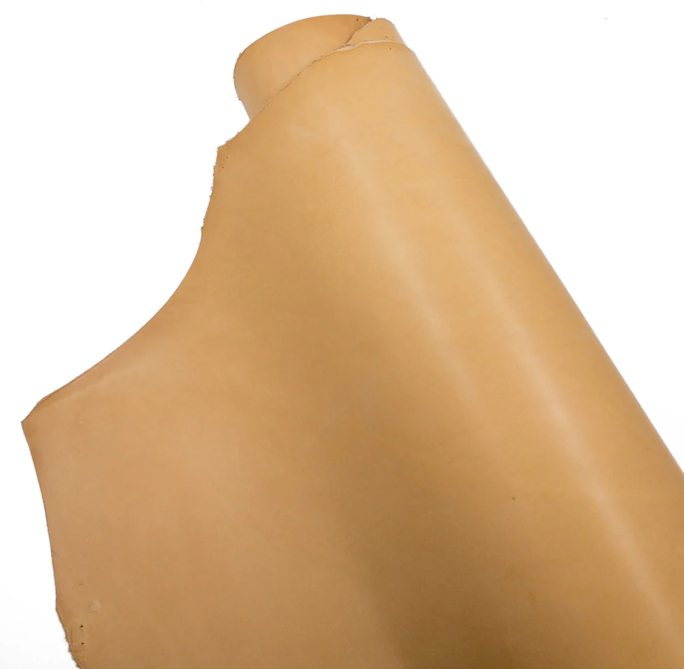 Leather for making knife sheaths: Raw edge, sheath leather and strap/suspension leather