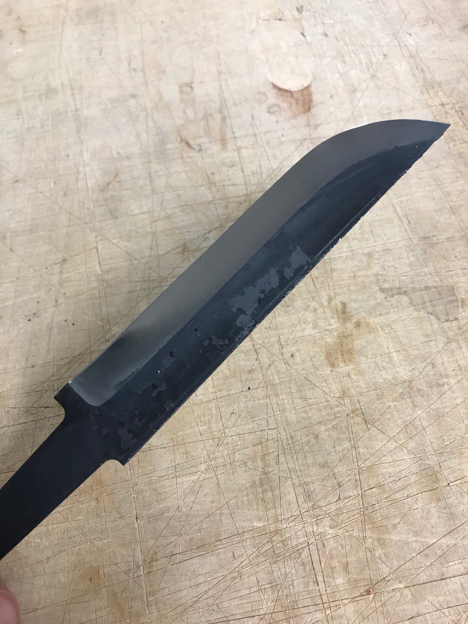 145mm Knife blade w/ricasso (Palko)