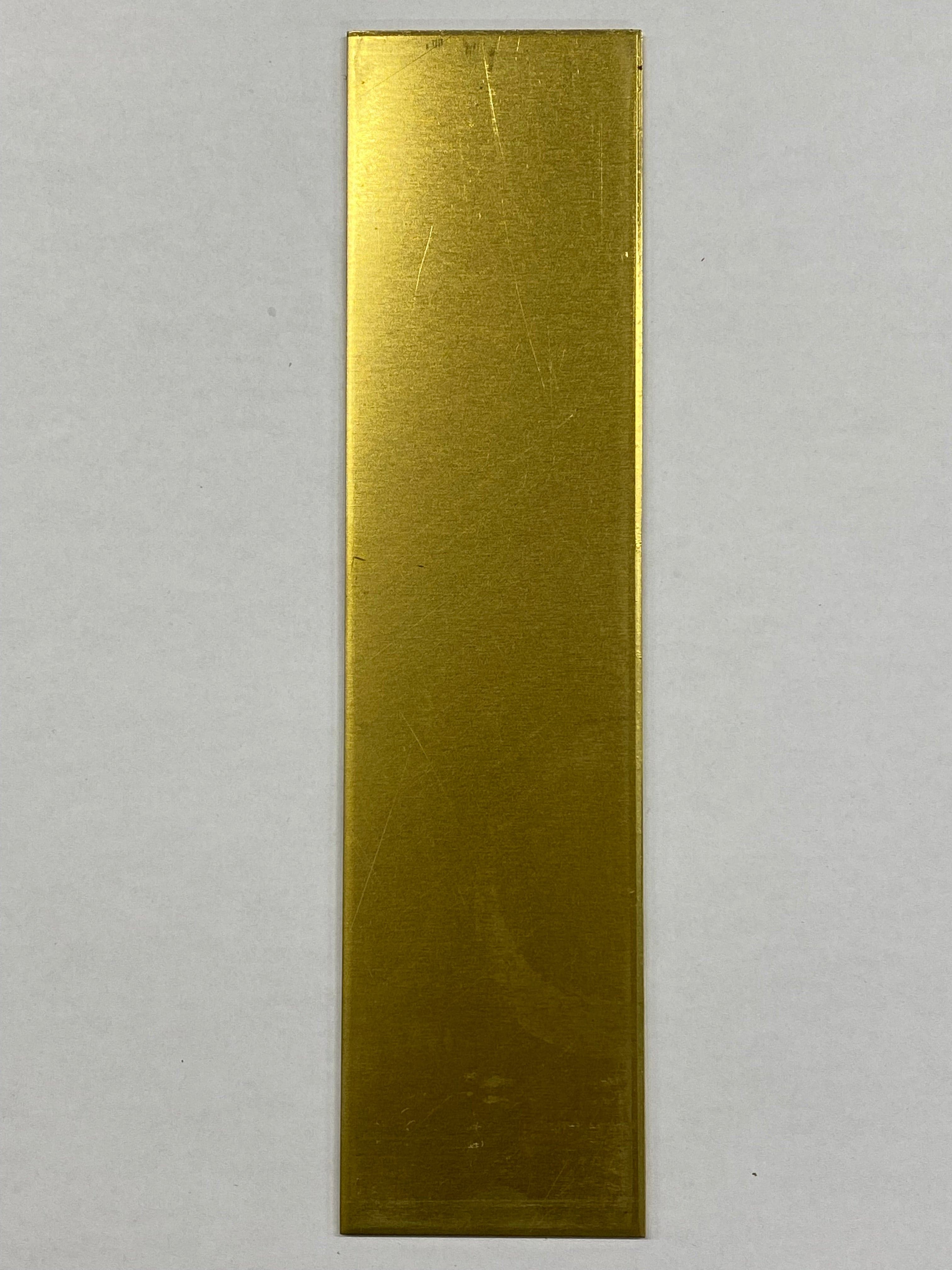 Brass plate