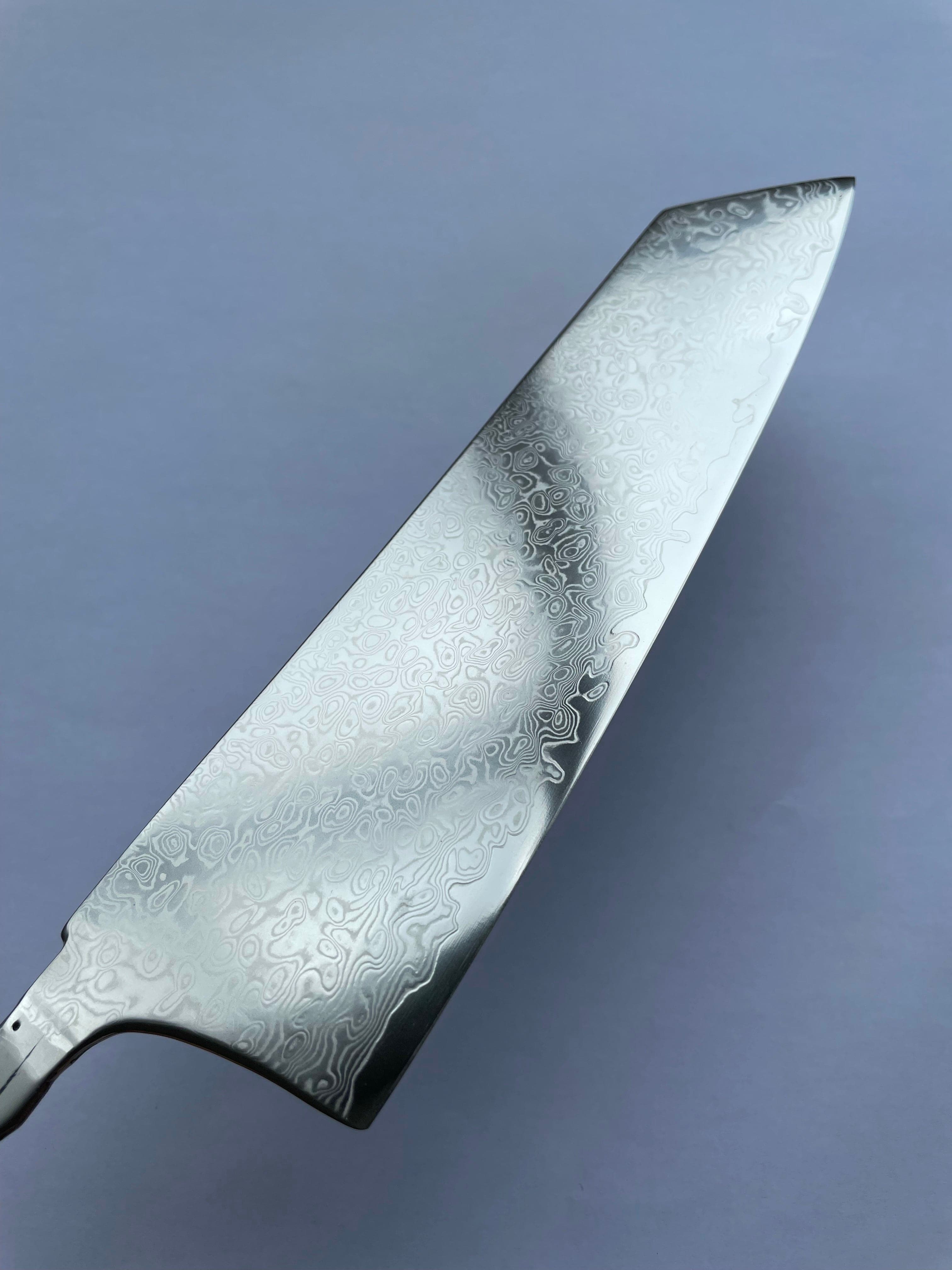 Kiritsuke Kitchen Knife - Stainless Damask Chef's Knife