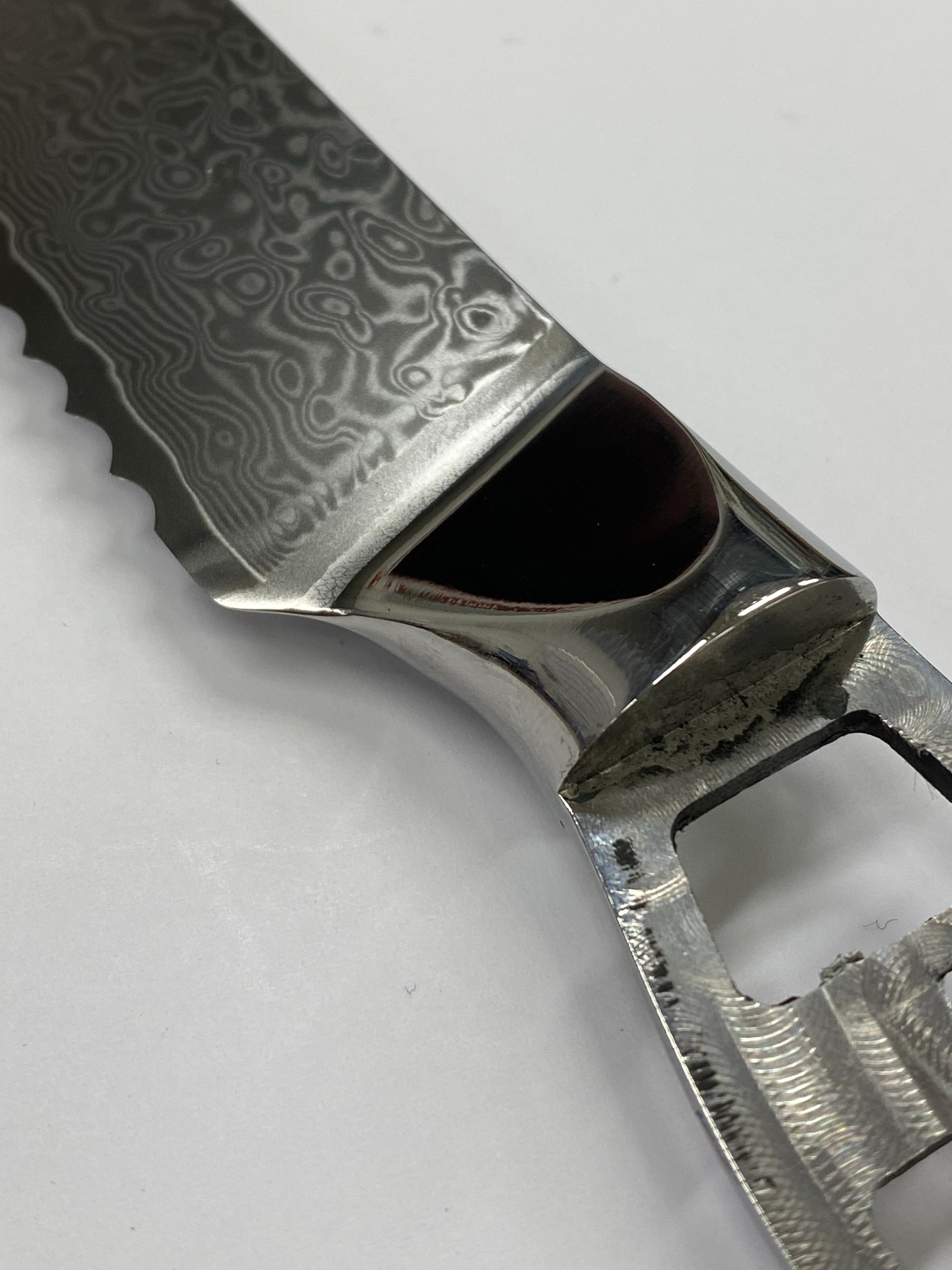 Bread knife blade - VG10 Damask Chef's knife