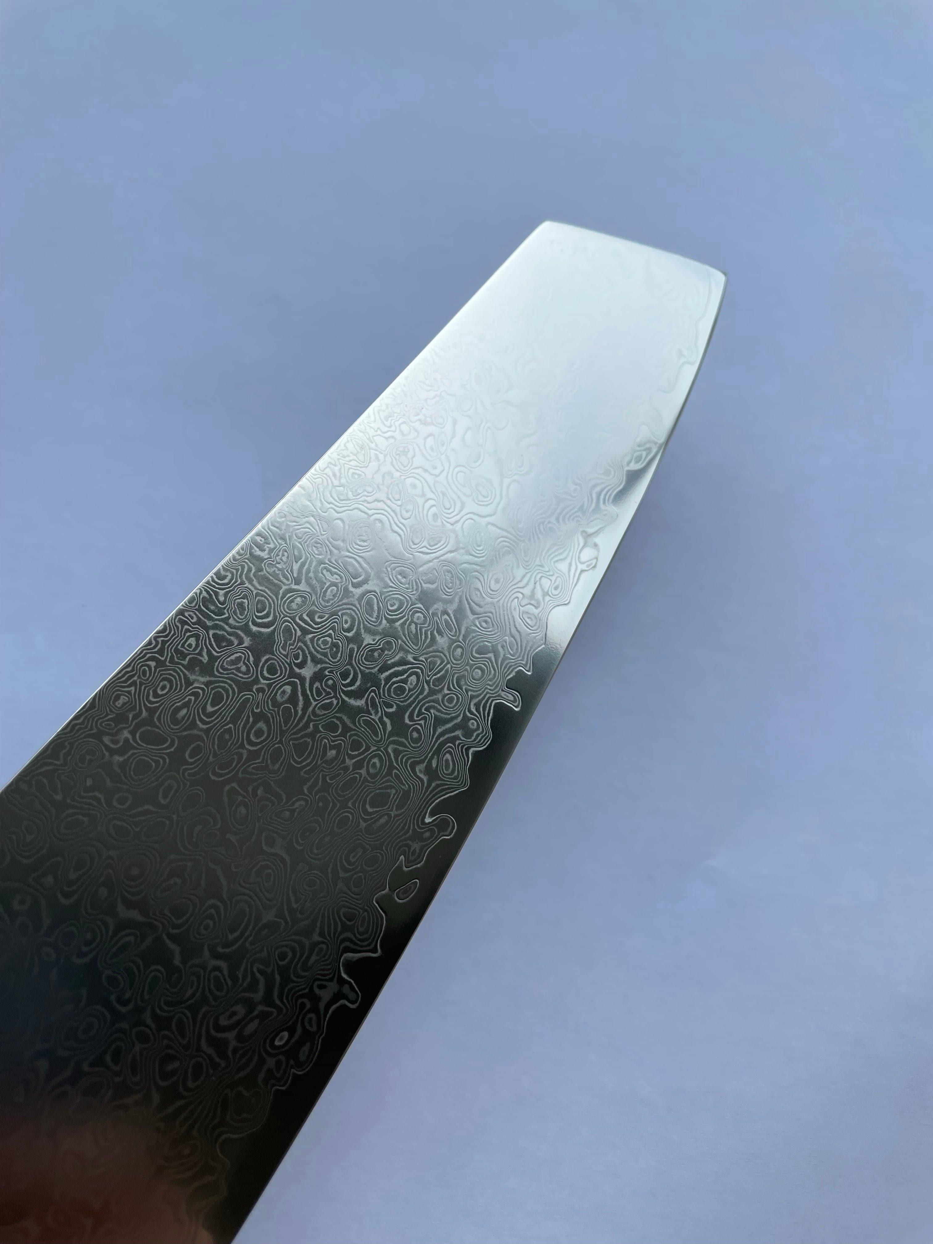 Kiritsuke Kitchen Knife - Stainless Damask Chef's Knife